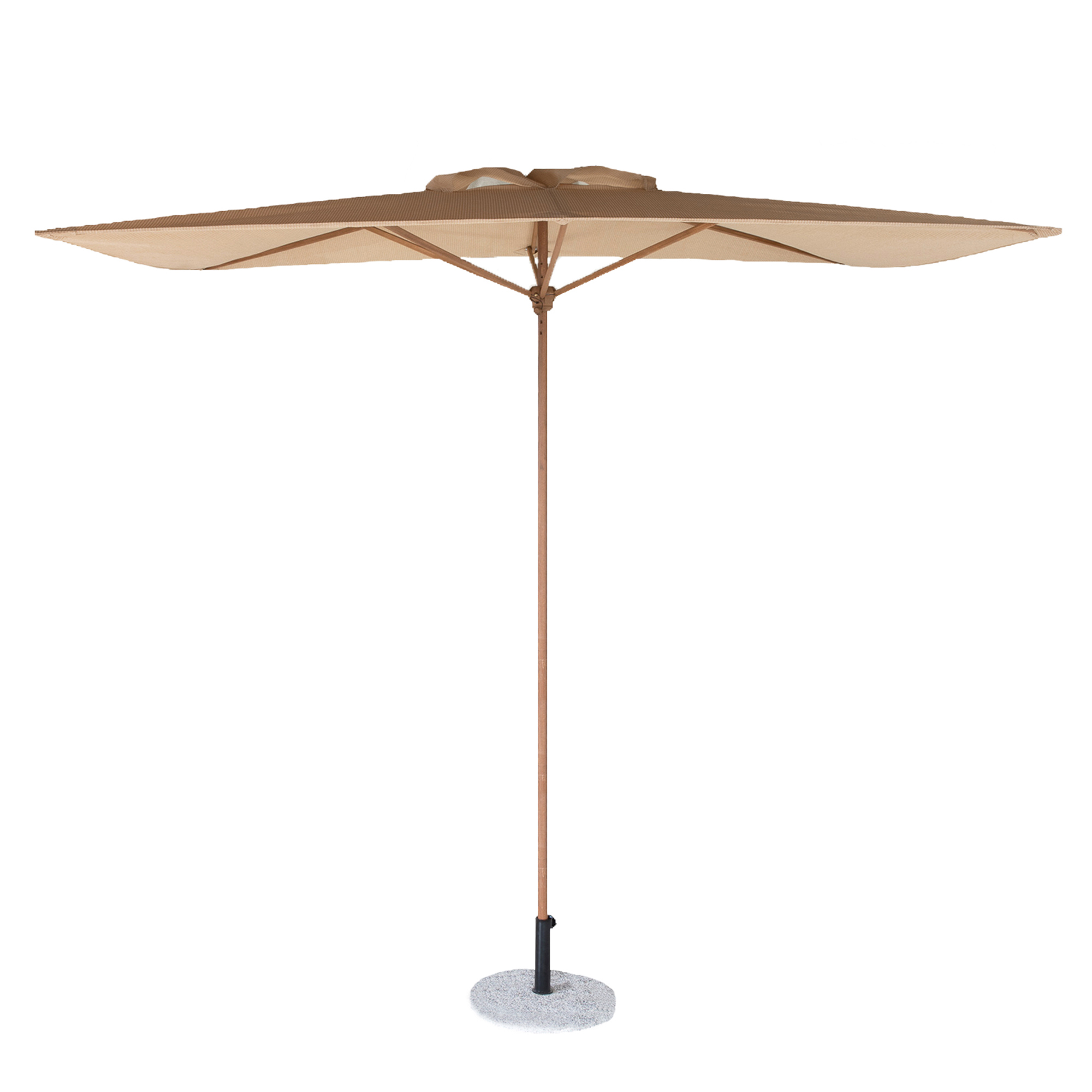 Parasol 2x2m effet raphia, MX HOME