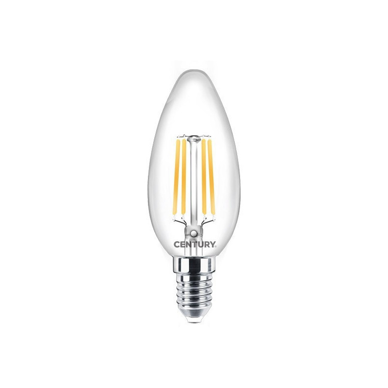 Ampoule Filament Led E14 4 W Olive Blanc Chaud, MILLUMINE
