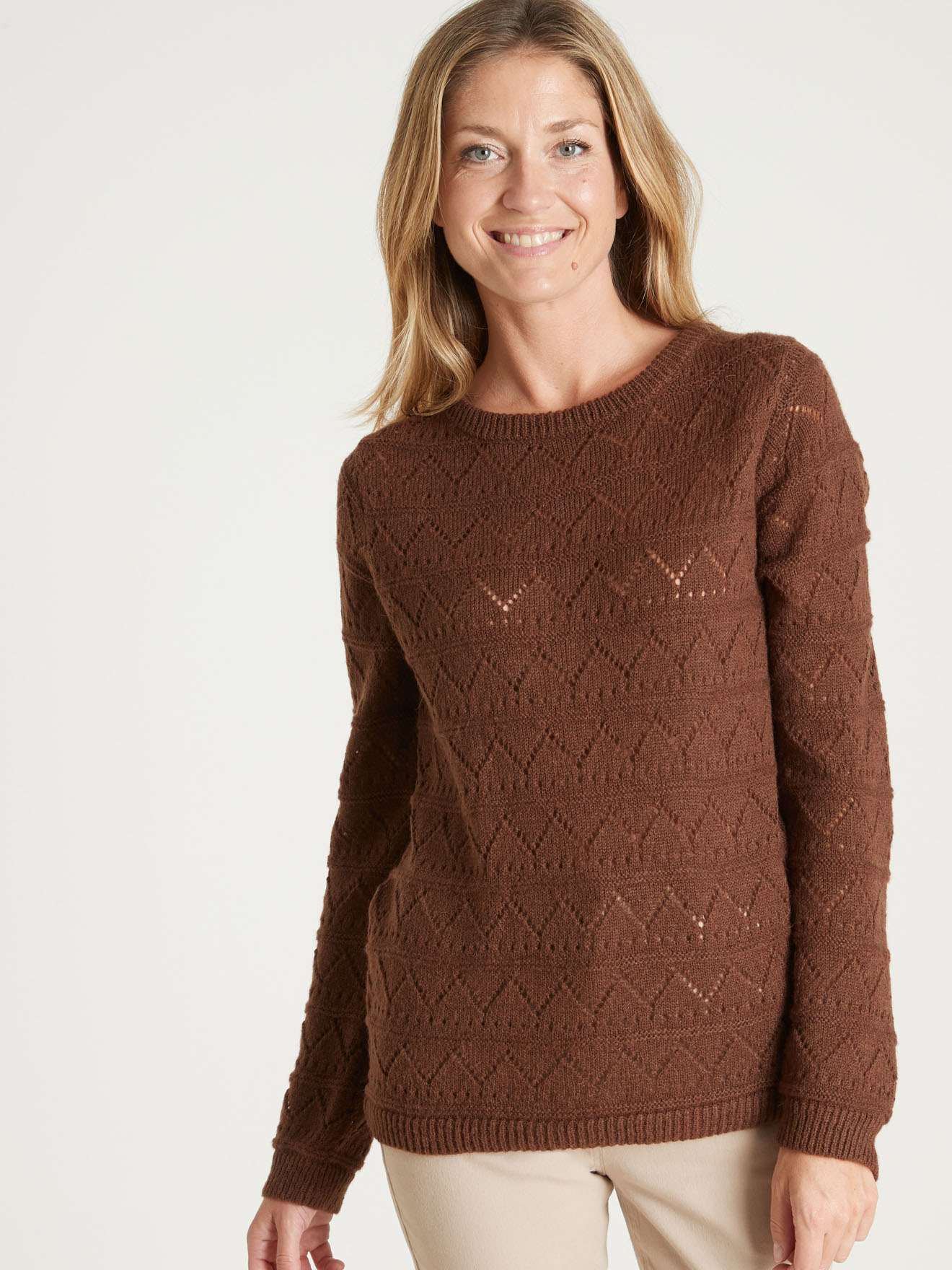 Pull avec laine et alpaga, DAXON