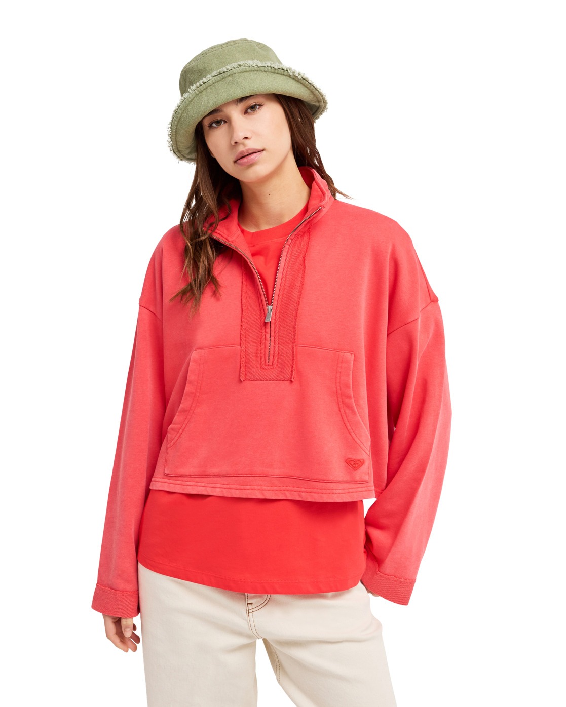 Sweat à capuche demi-zip STARS CATCHER., ROXY