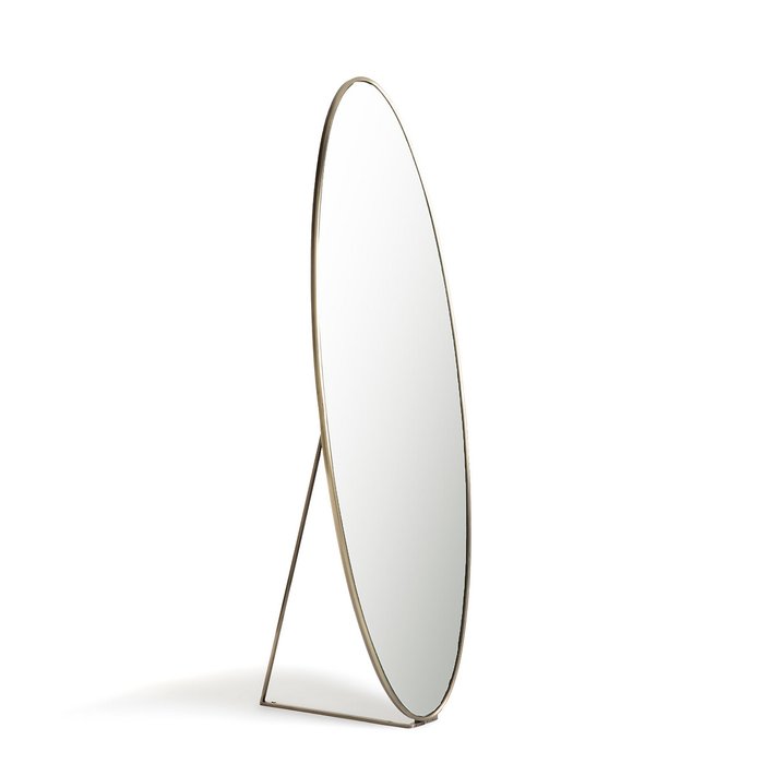Specchio ovale in metallo H169,5cm Koban AM.PM image 0