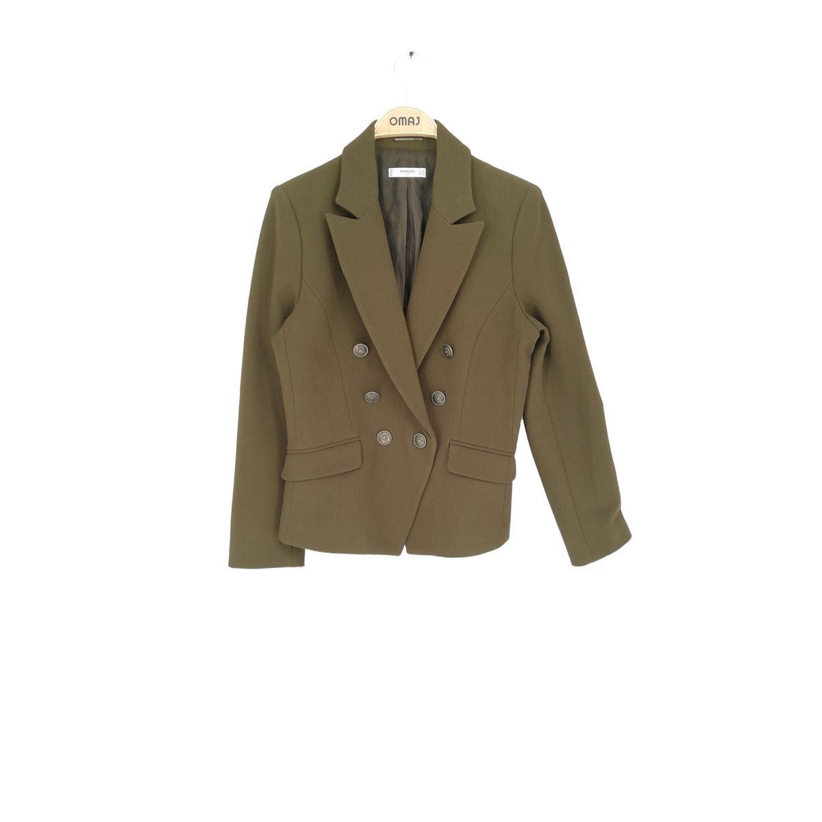 Veste officier femme 2025 mango