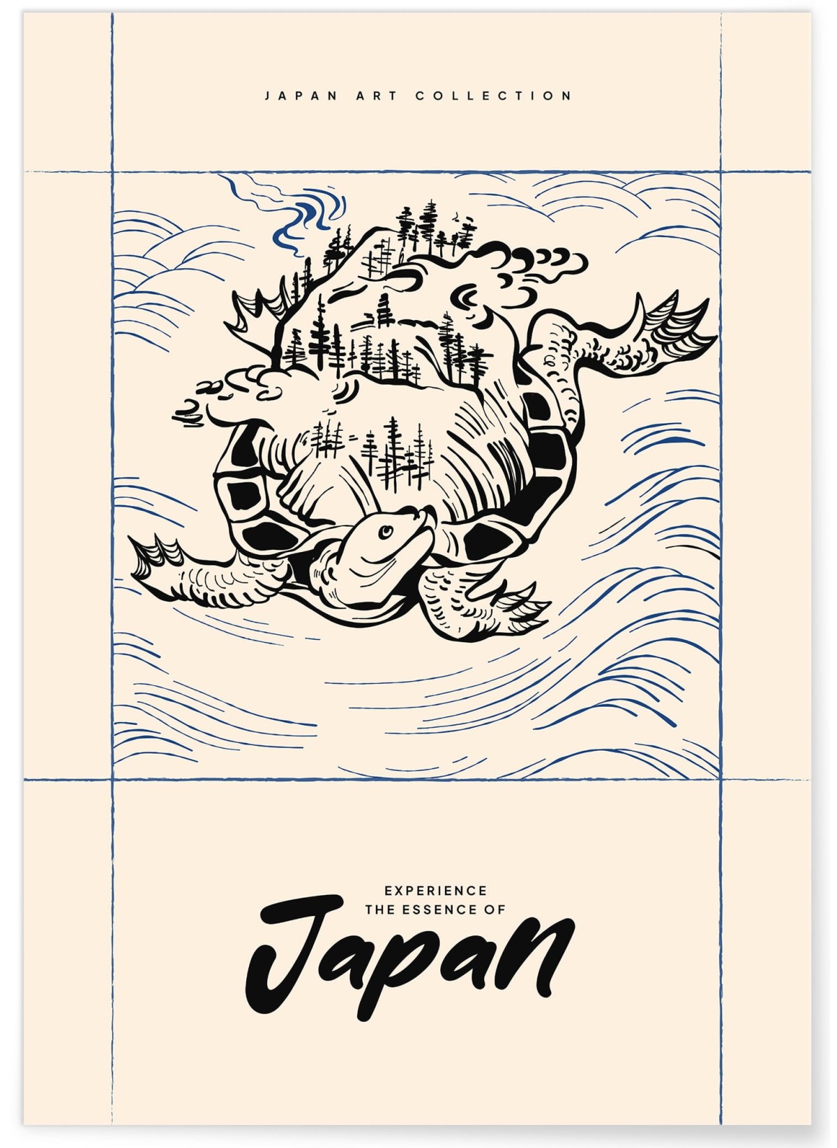 Affiche Art Japon 4, L'AFFICHERIE