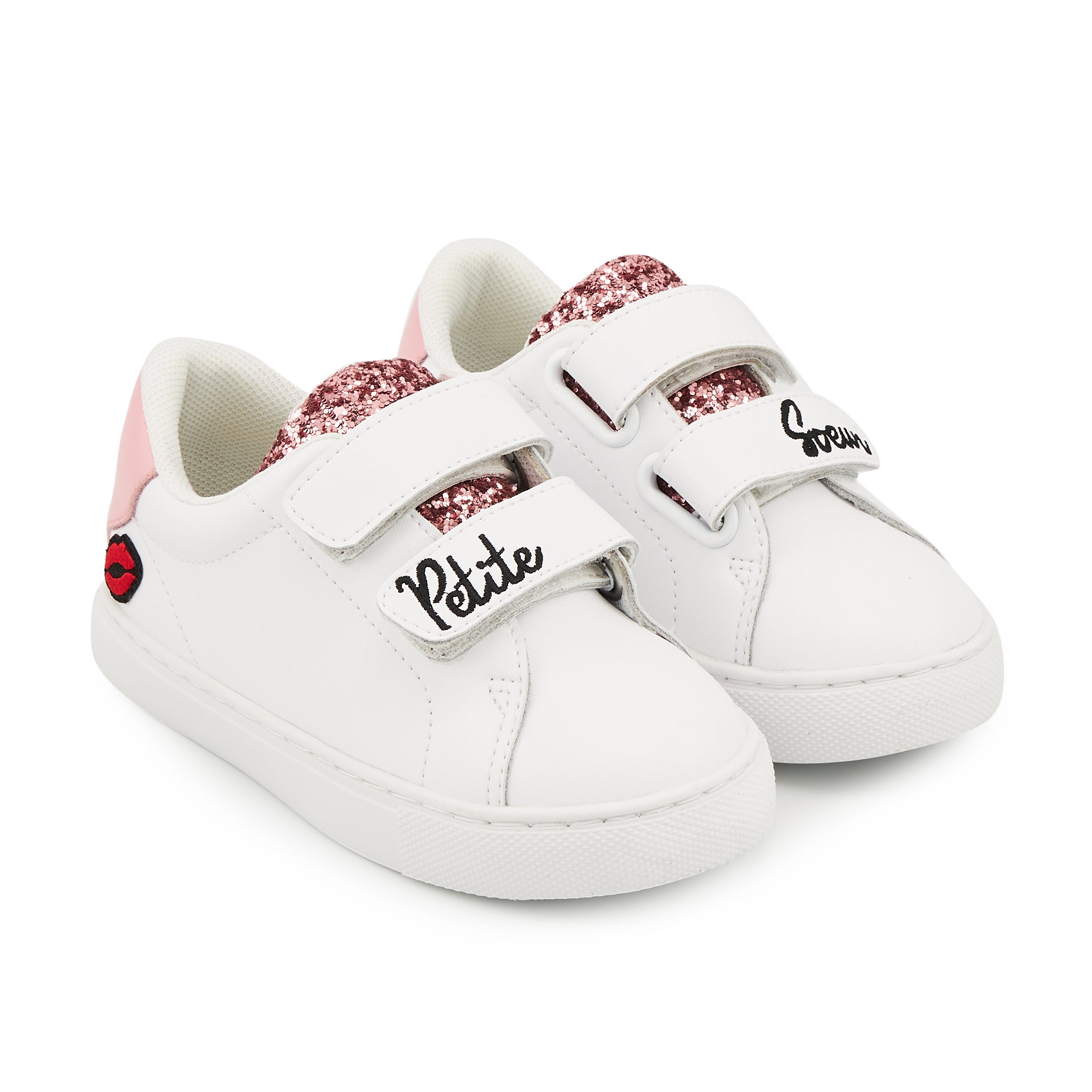 Baskets Enfant En Cuir Mini Edith Petite Soeur, BONS BAISERS