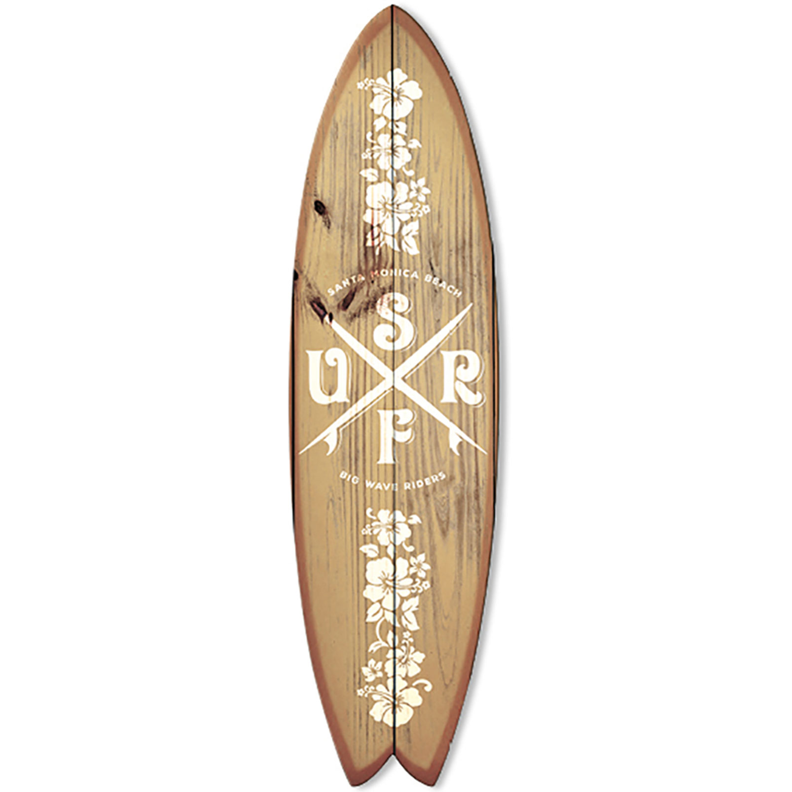 Planche de surf décorative big wave, HEXOA