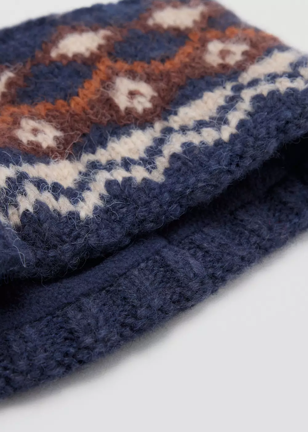 Écharpe en maille jacquard, MANGO BABY