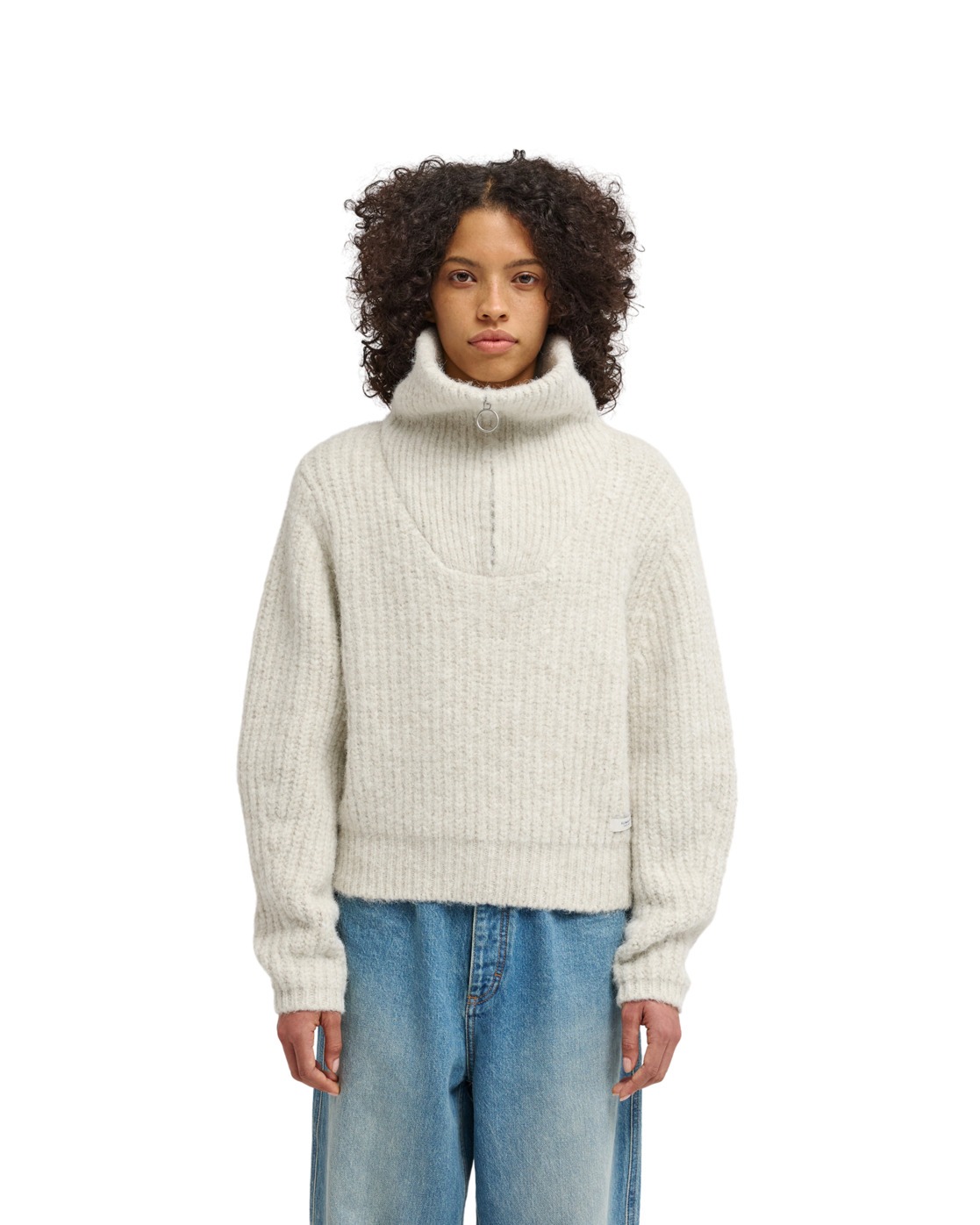 Pull HIGH NECK QUARTER, ELEMENT