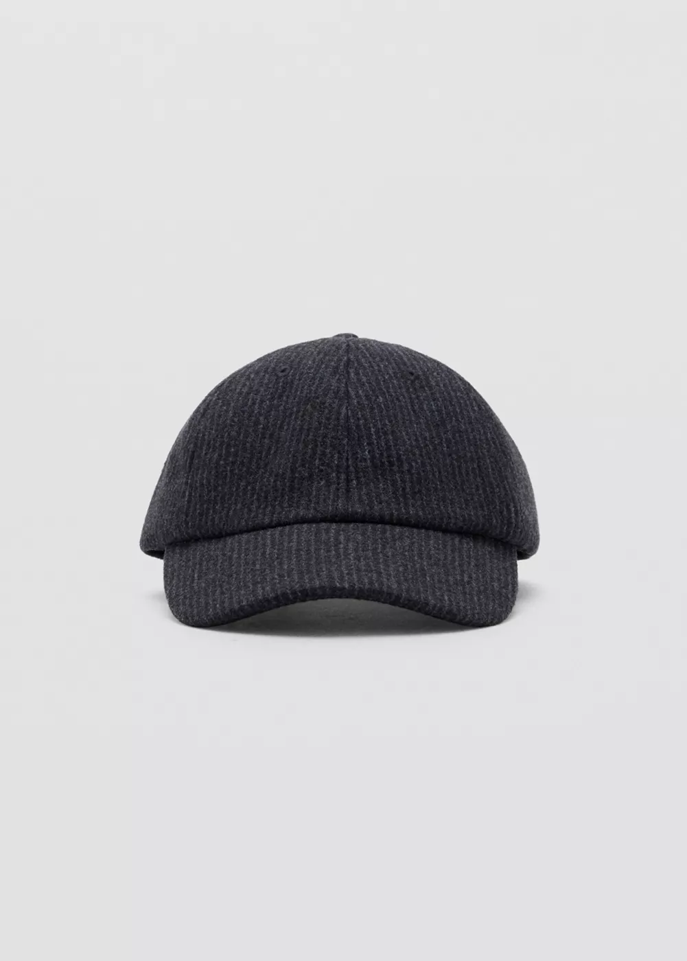 Casquette en drap de laine à rayures, MANGO TEEN