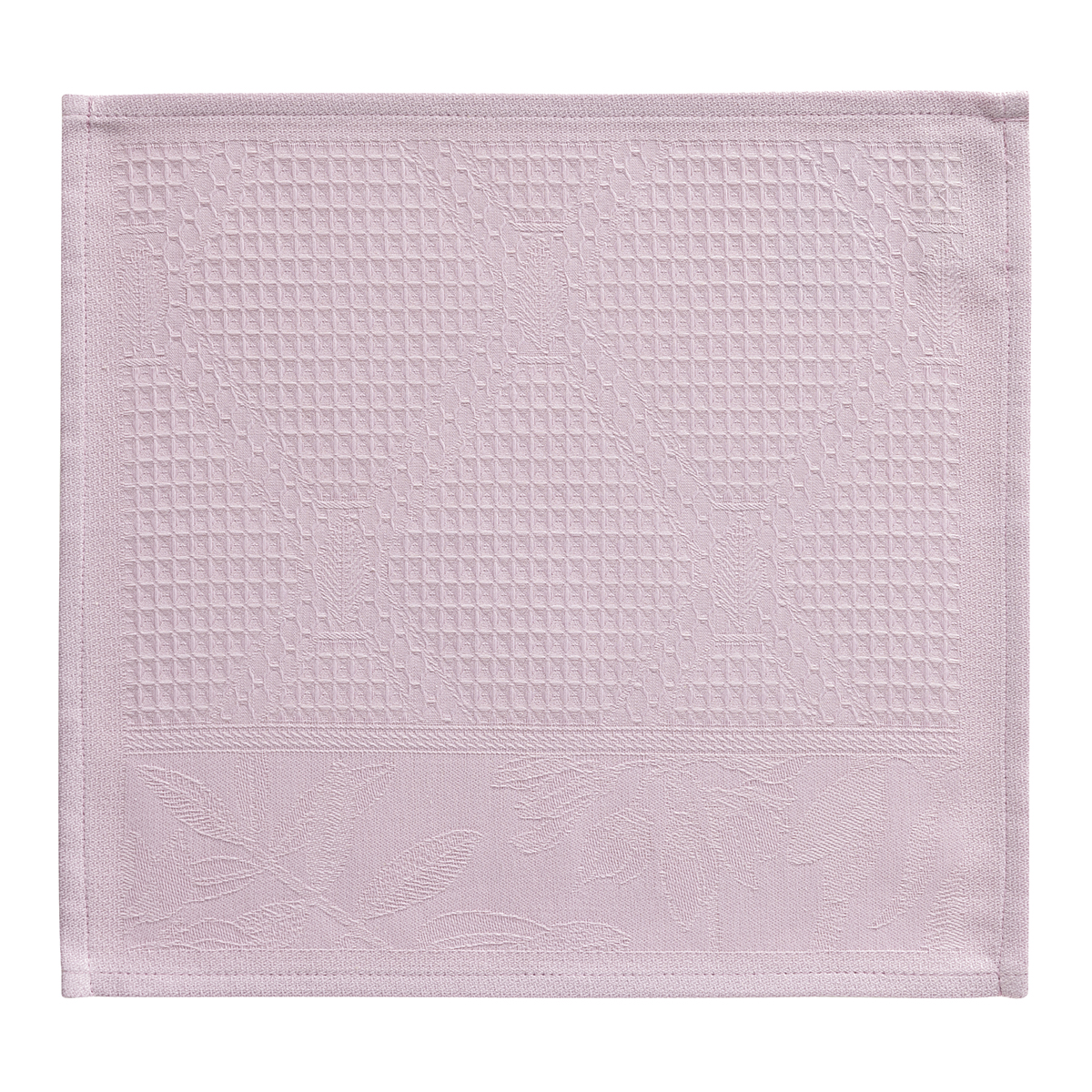 Carré visage 205 g/m², POIS DE SENTEUR, LE JACQUARD FRANCAIS