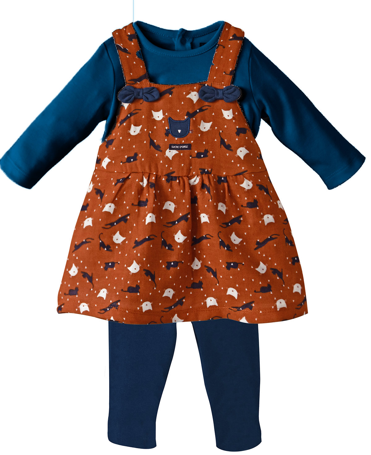 Robe + t shirt + legging beate, SUCRE D'ORGE