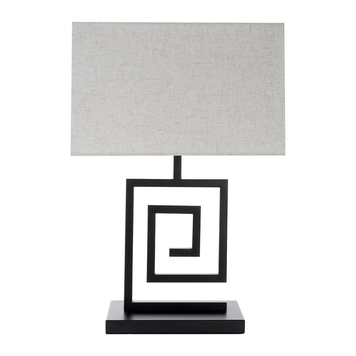 Black square table hotsell lamp