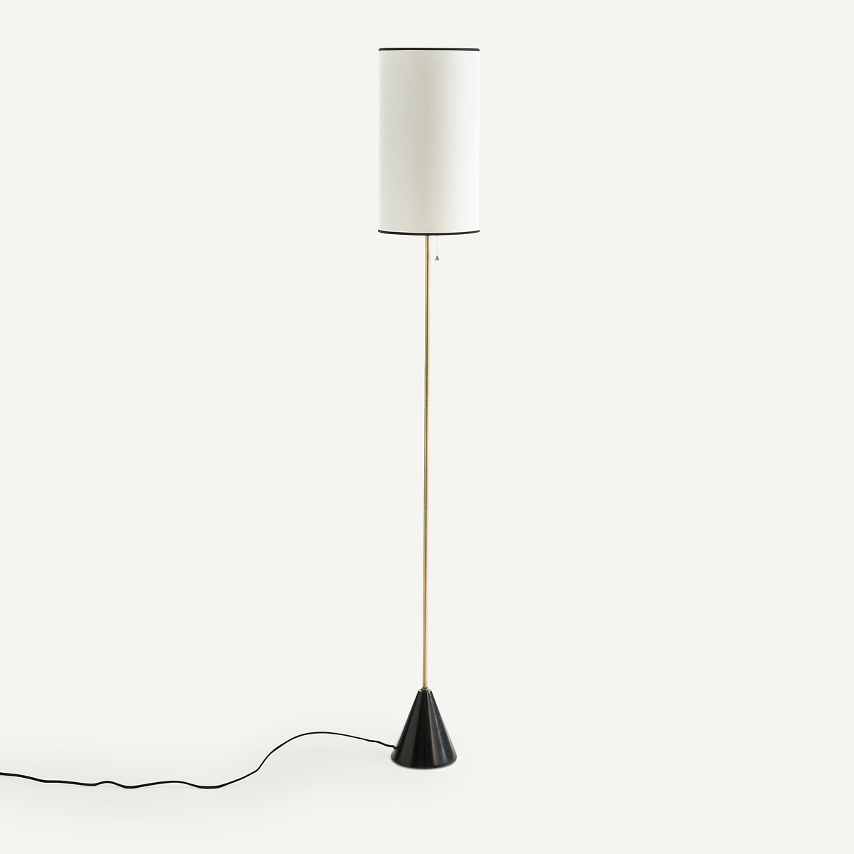 AM.PM Staande lamp in marmer en ijzer messing Sophonie