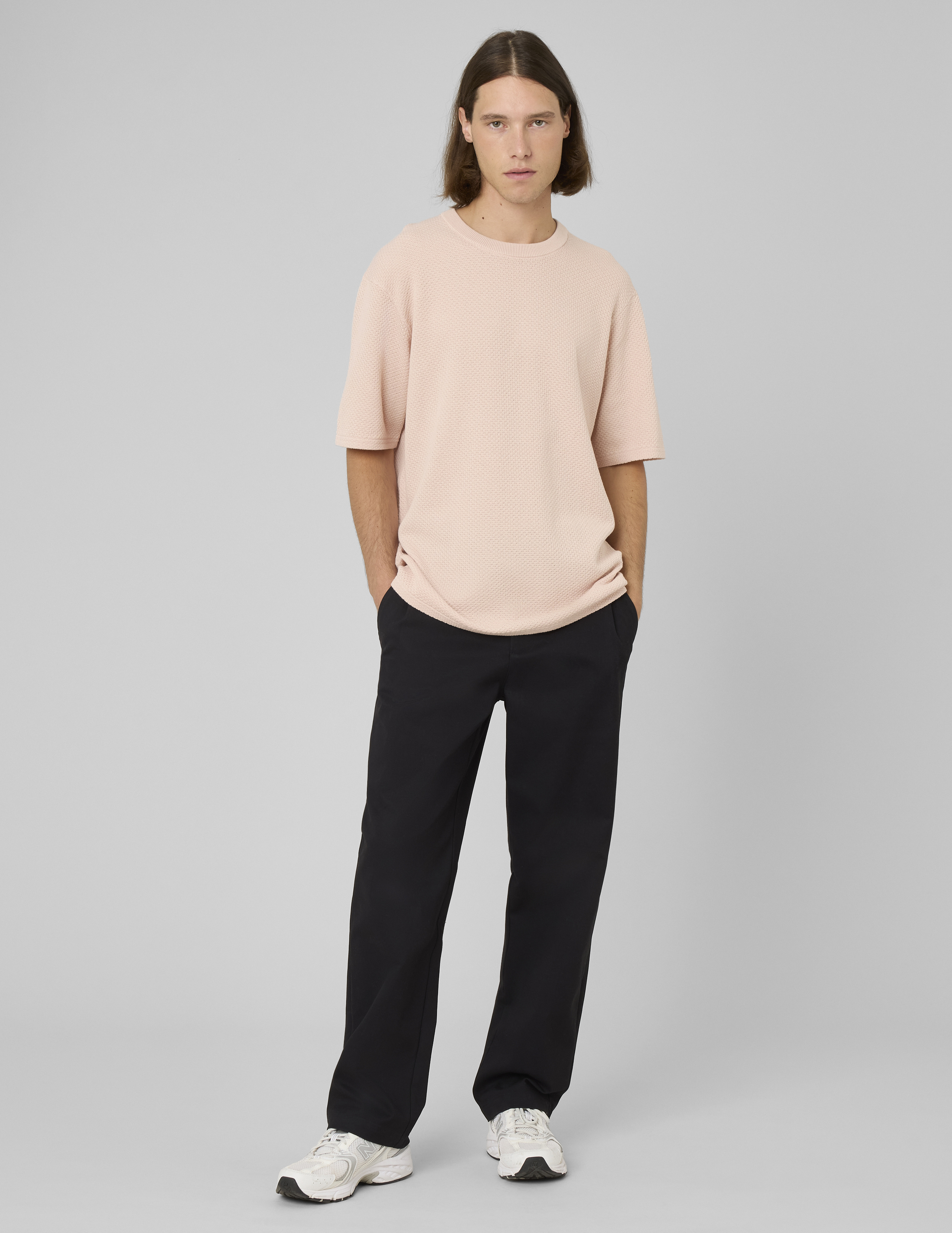 Pantalon chino à pinces, BZB