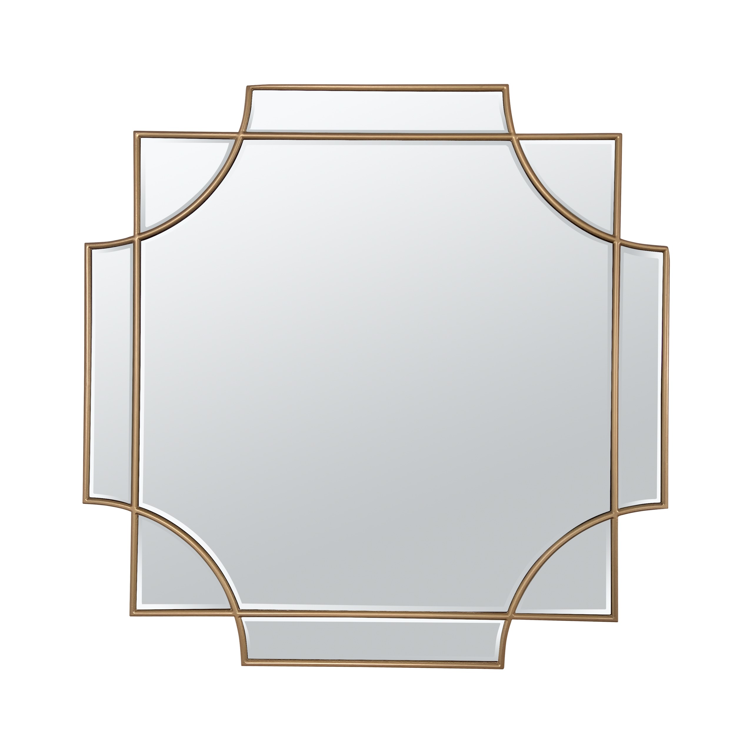 Miroir art déco 80x80cm, EMDE