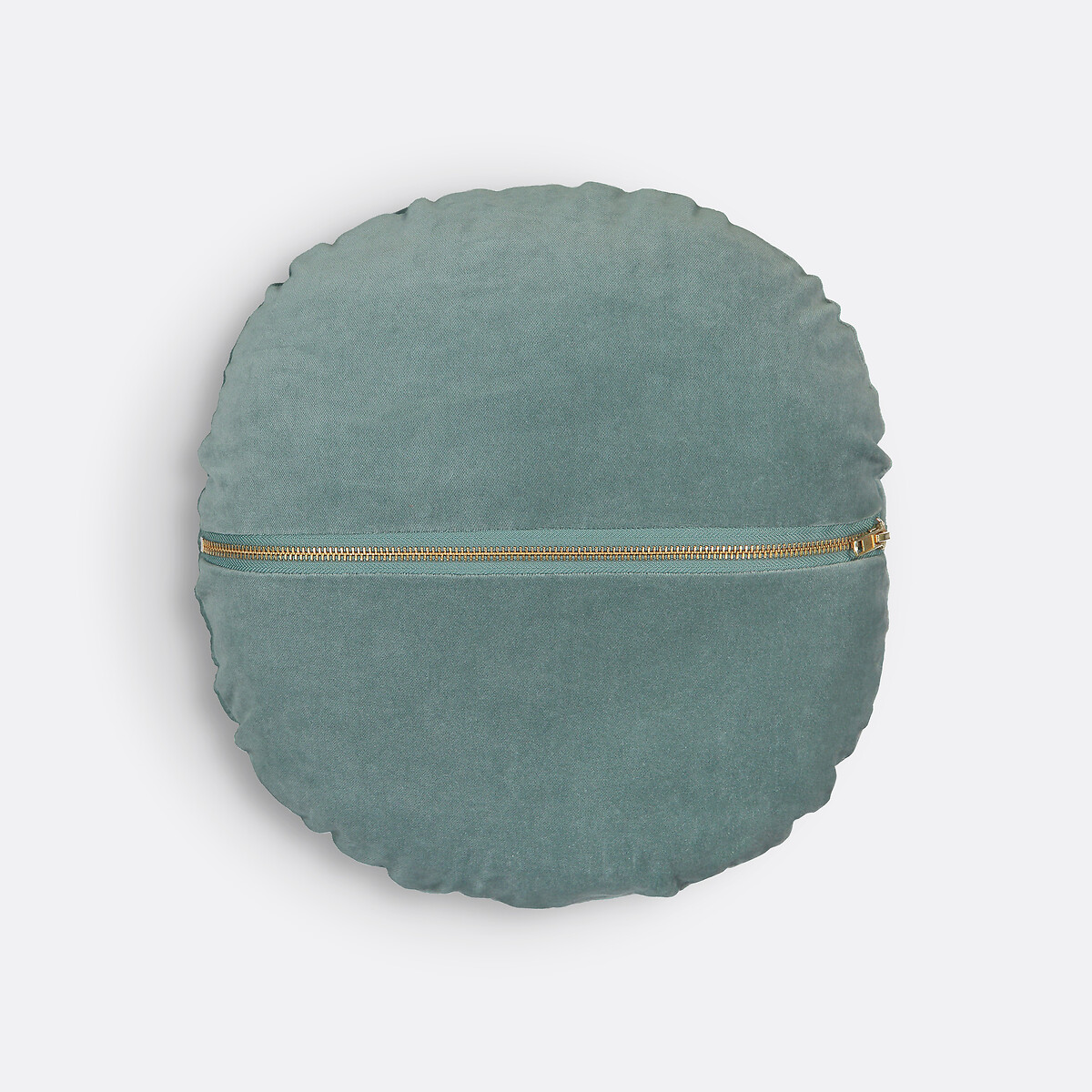 Coussin rond velours, Velvet