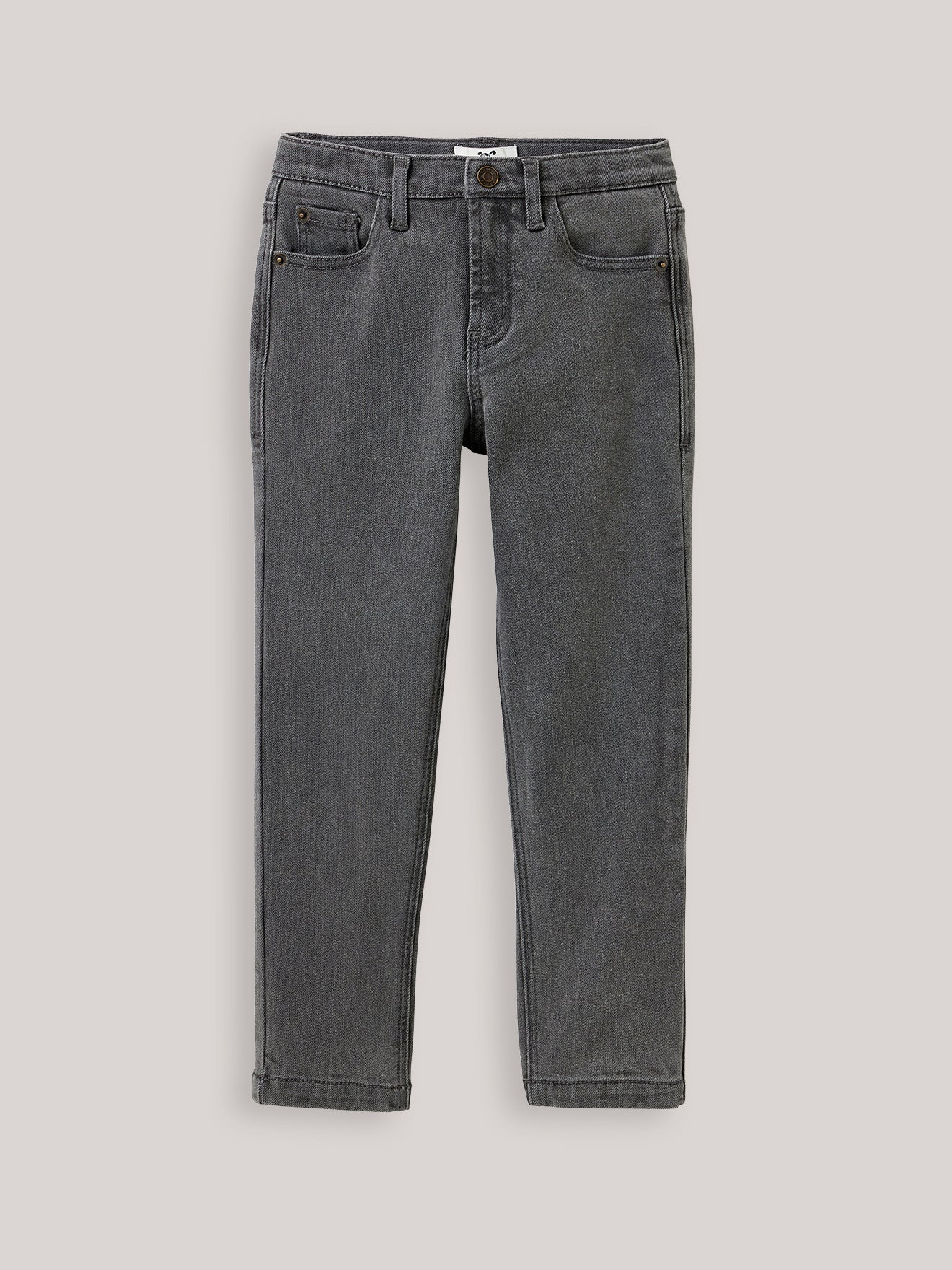 Pantalon relax en denim, CYRILLUS