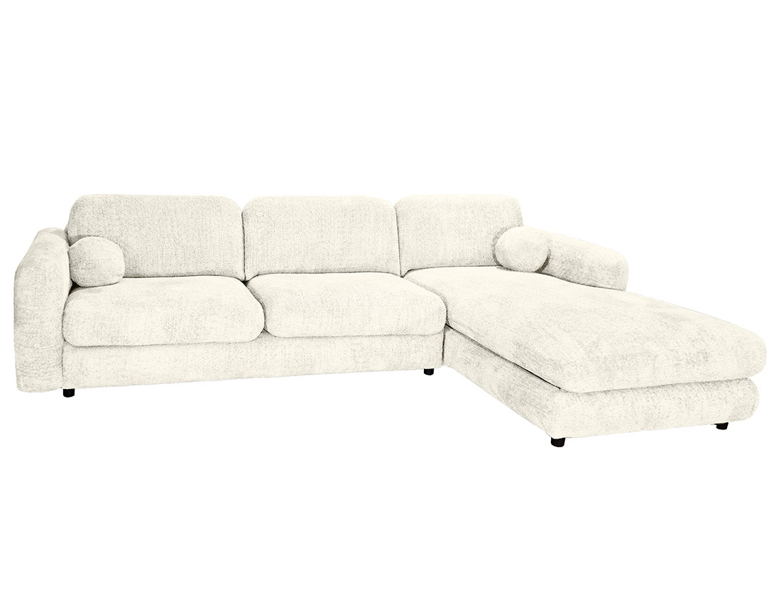 Canapé d'Angle droit 4 places - RACHEL, BEST MOBILIER