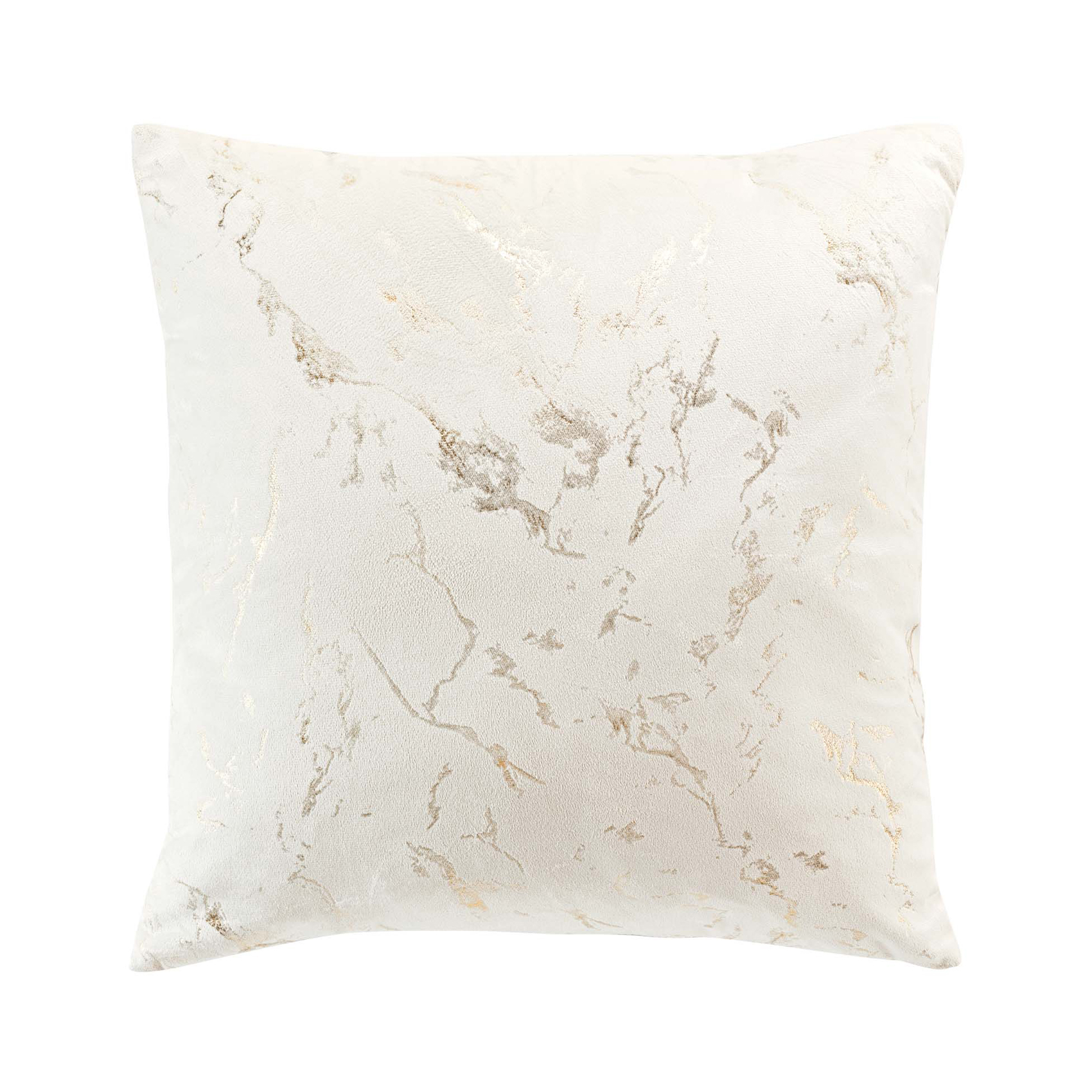 Coussin blanc - Effet marbré, DOUCEUR D'INTÉRIEUR