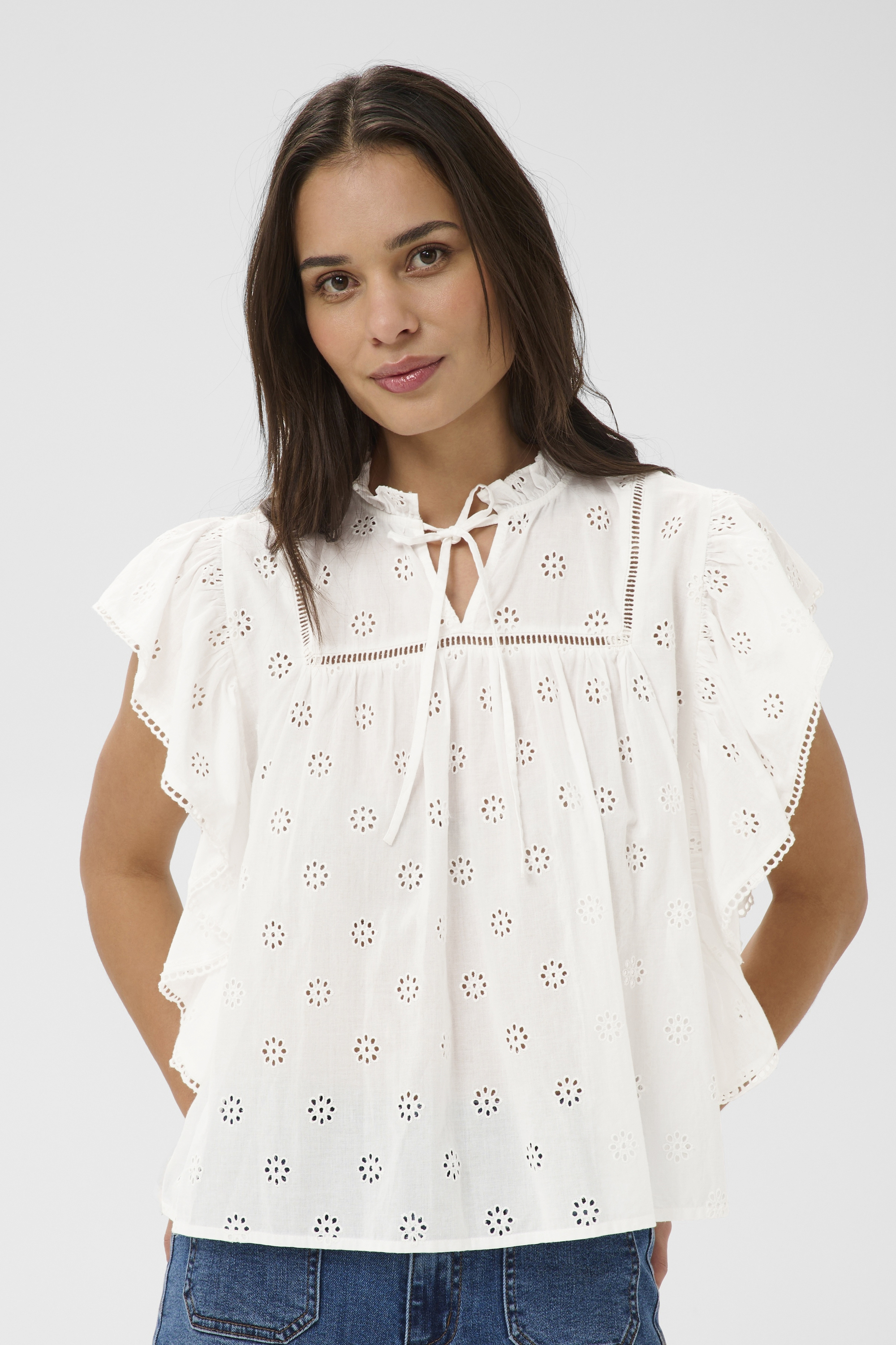 Blouse à manches courtes, KAFFE