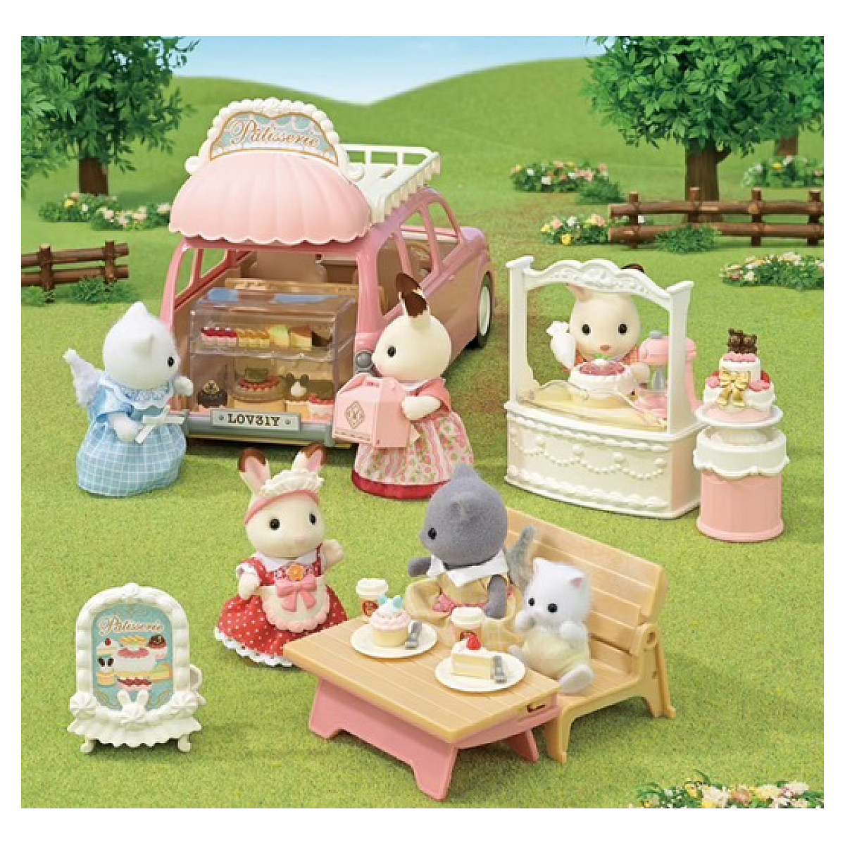 5807 - Le coffret patisserie Sylvanian, SYLVANIAN FAMILIES