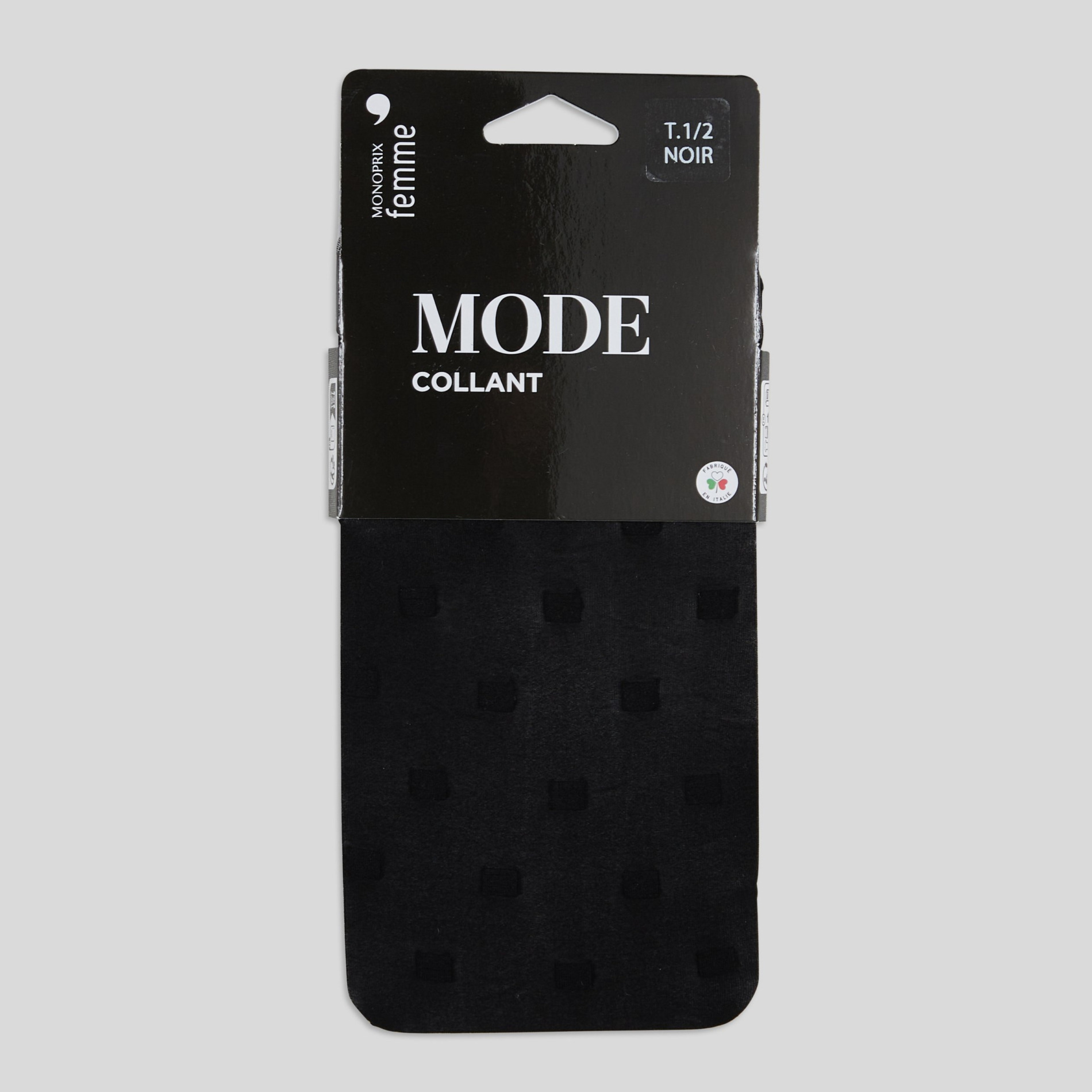 Paire de collant fantaisie, MONOPRIX