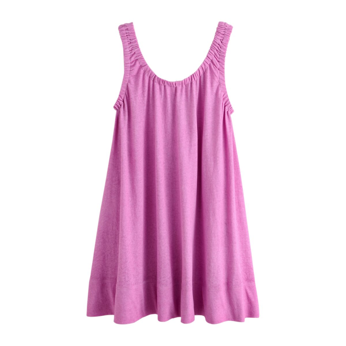 Robe courte délavée à encolure dégagée, NEXT
