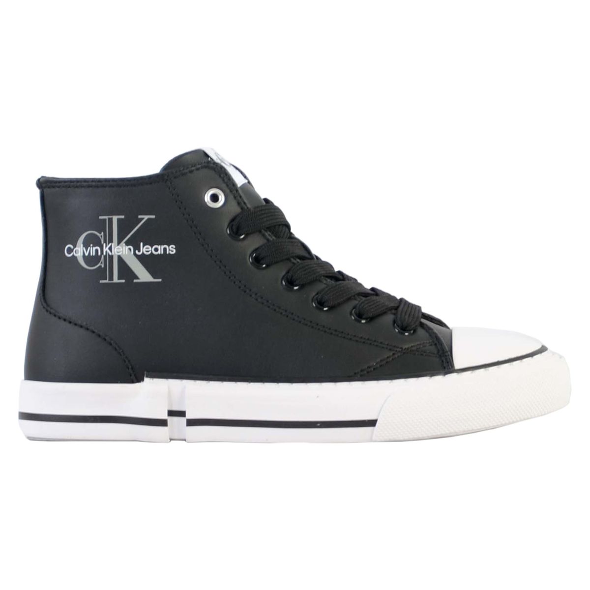 Basket lacets montante high top lace up noir Calvin Klein Jeans