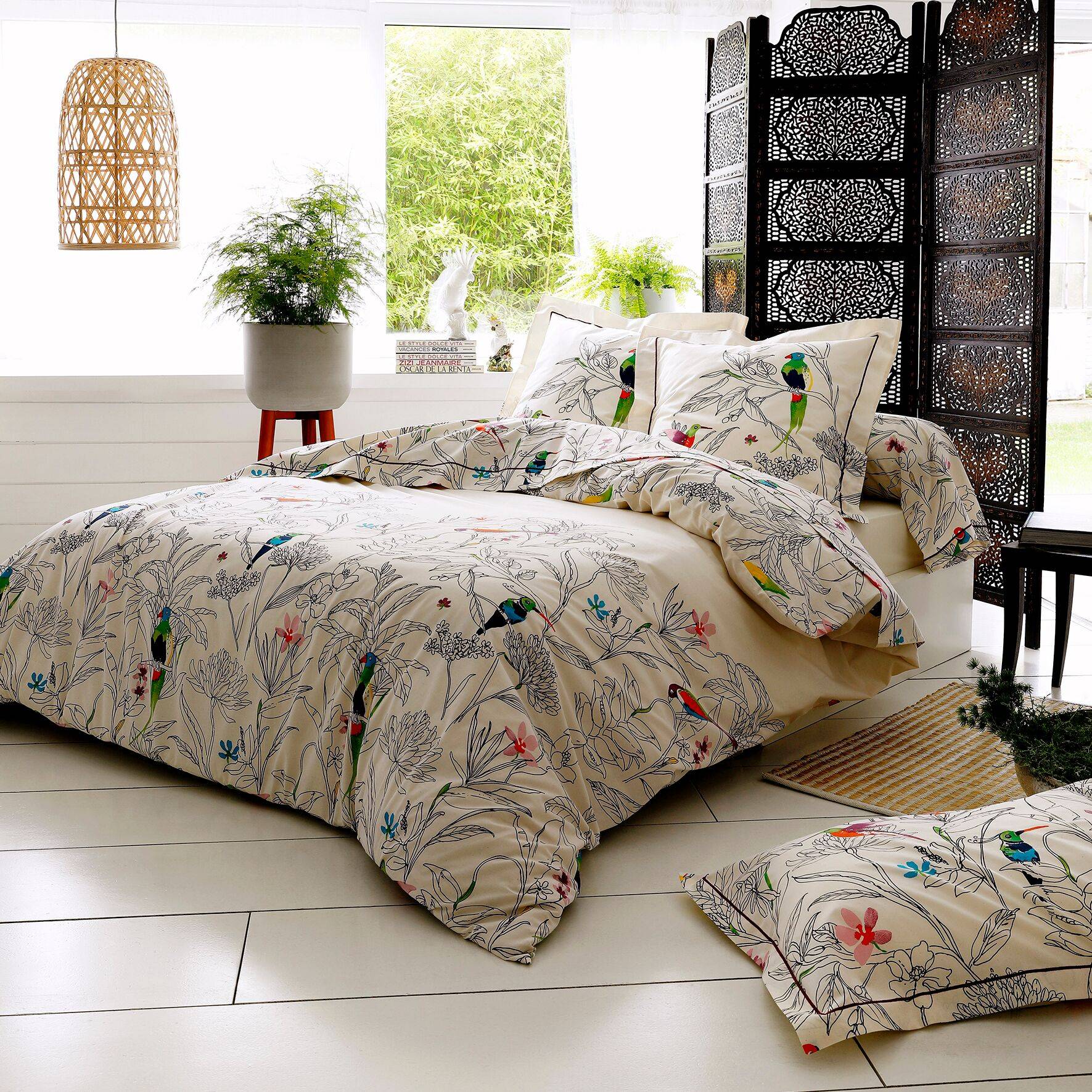 Parure de lit coton brut - AMAZONIA, TRADILINGE