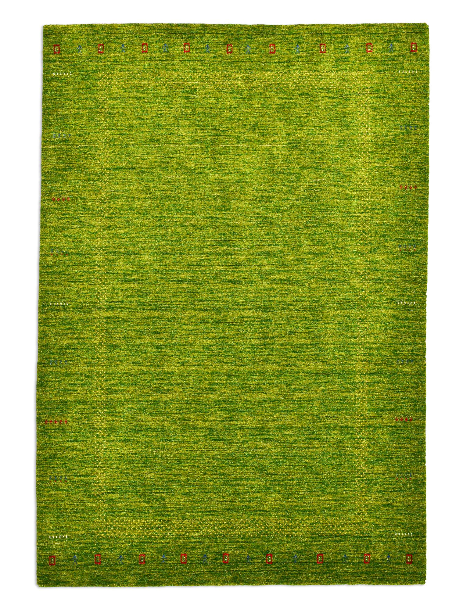 Tapis gabbeh tufté New York laine d'argentine, THEKO