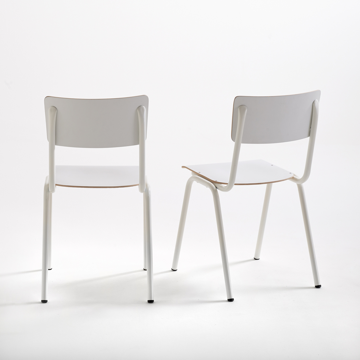 Product photograph of Hiba Set Of 2 Stackable School Chairs from La Redoute UK
