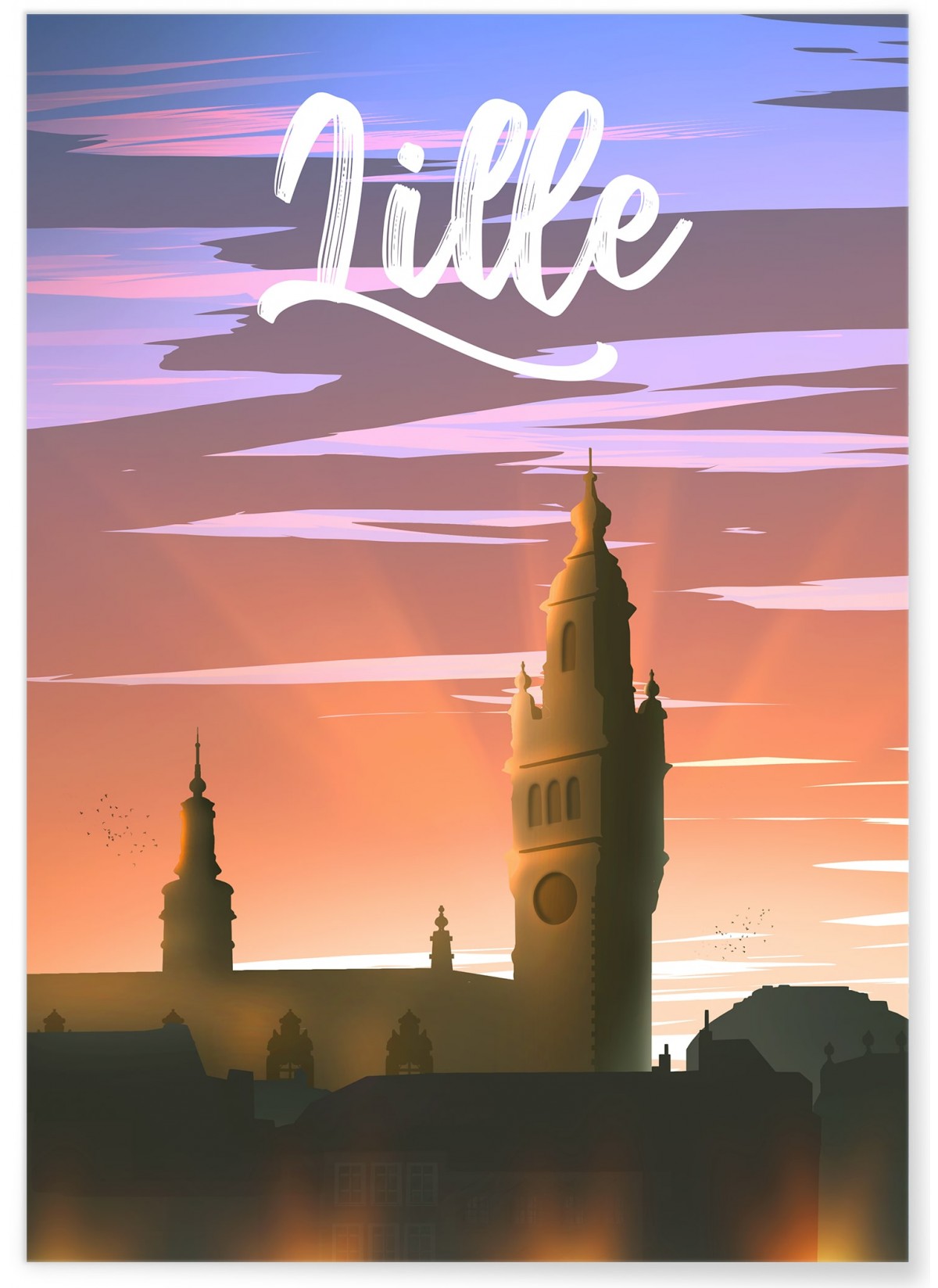 Affiche ville Lille, L'AFFICHERIE