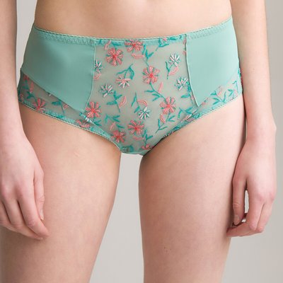 Embroidered Tulle Full Knickers LA REDOUTE COLLECTIONS
