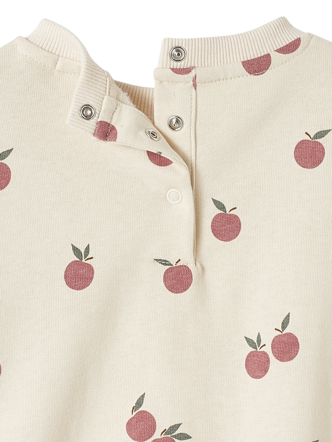 Sweat Bébé Vertbaudet - Imprimé Pop Vintage - Molleton Coton - Taille 24M (86cm) - Écru