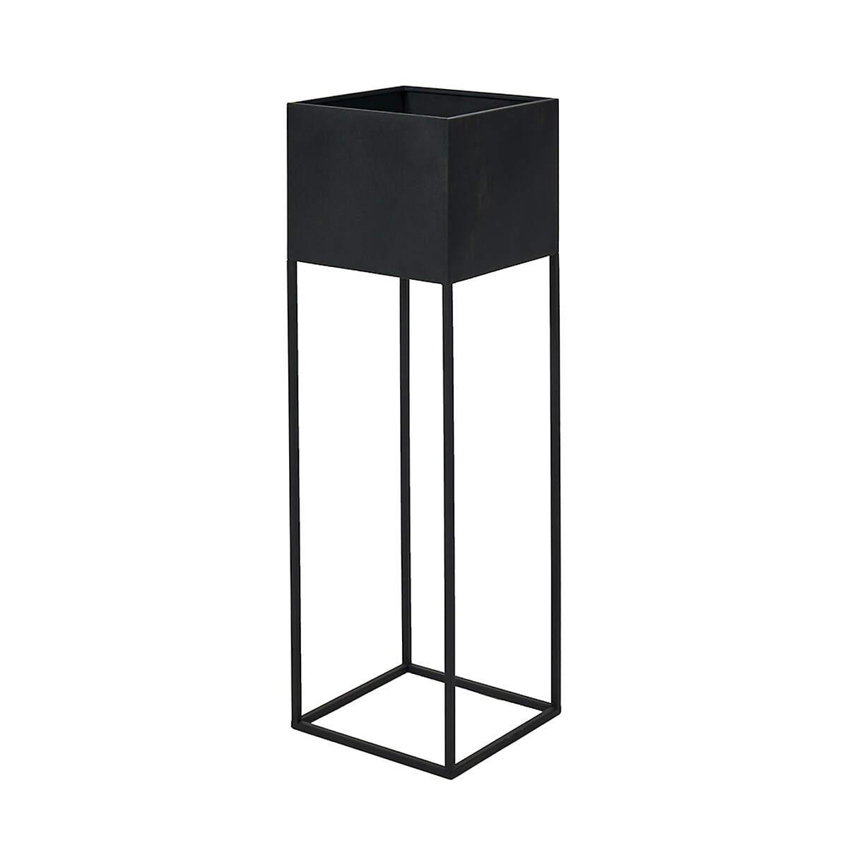 Set of 2 Graphite Metal Planters, ÉDITÉ