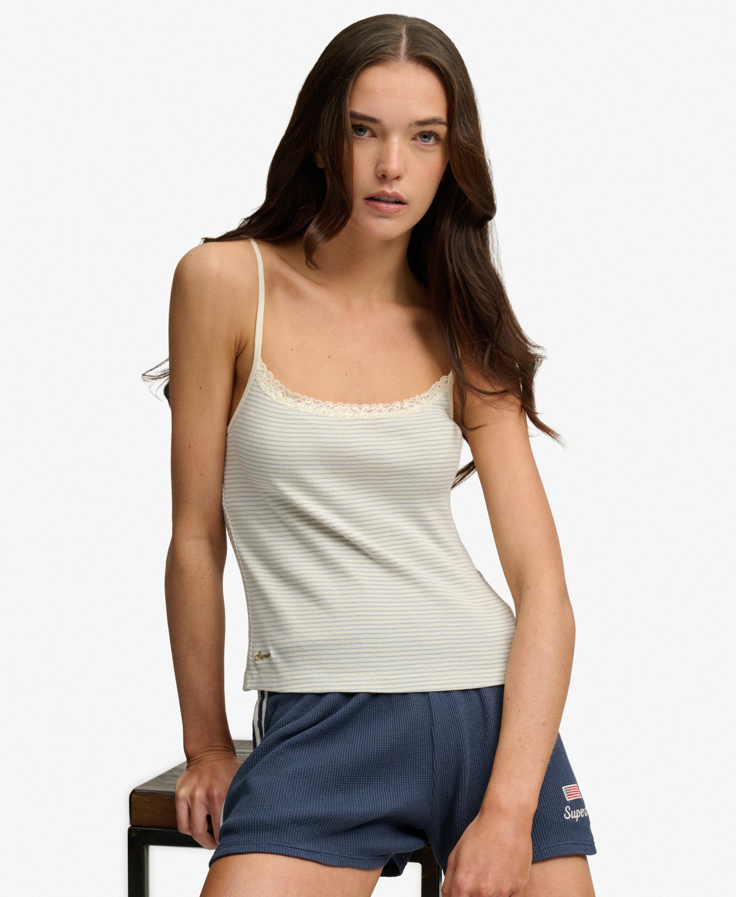 Débardeur à Dentelle Athletic Essential, SUPERDRY