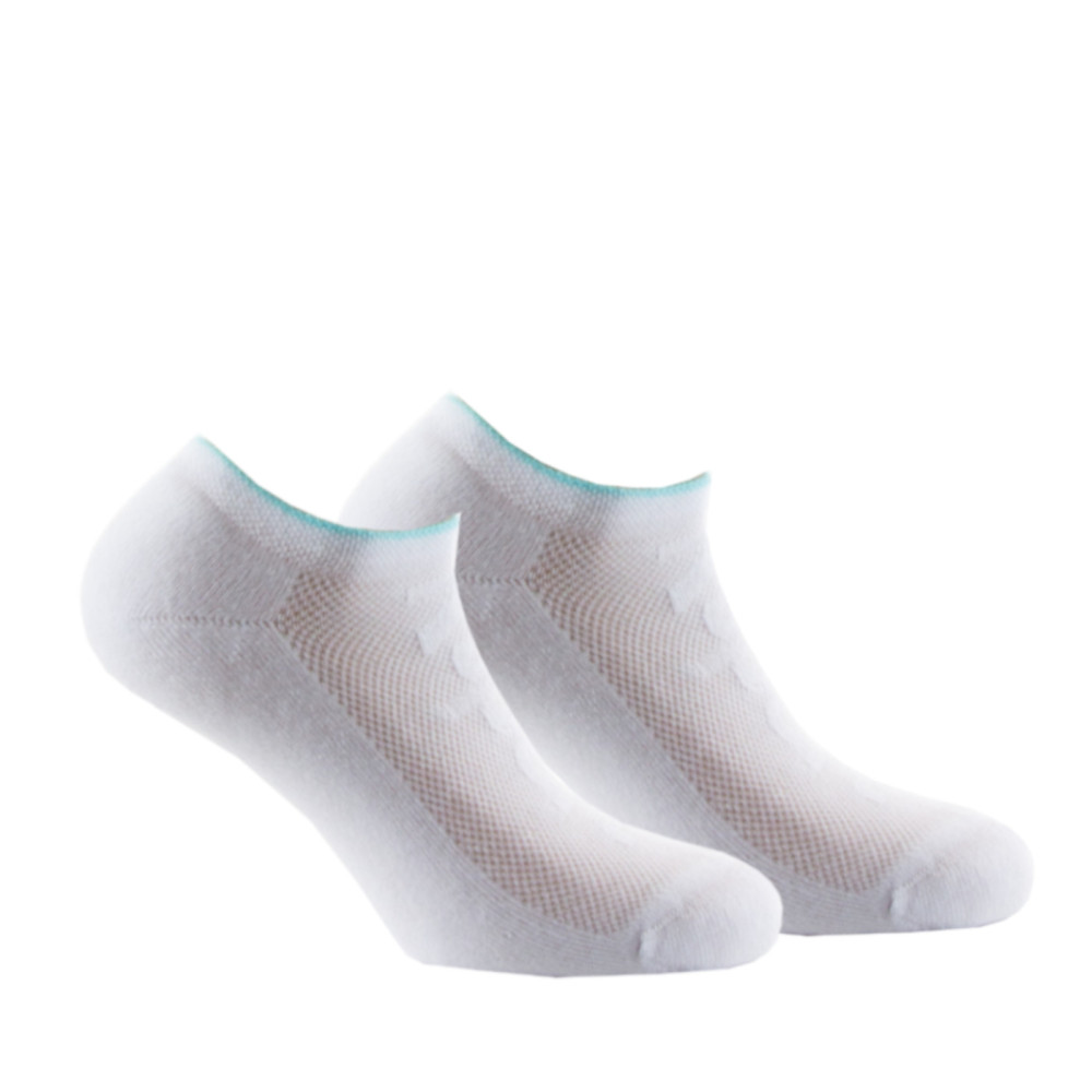 Lot de 2 paires d'invisibles sport en coton spéciales baskets, KINDY