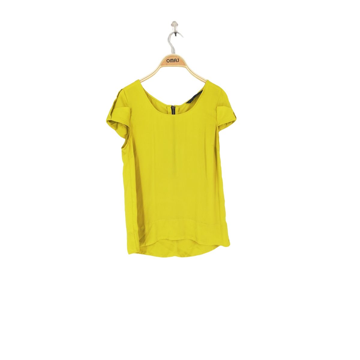 Blouse jaune online zara