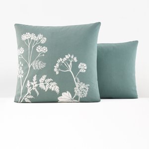 Cyrus Floral 100% Cotton Pillowcase LA REDOUTE INTERIEURS image