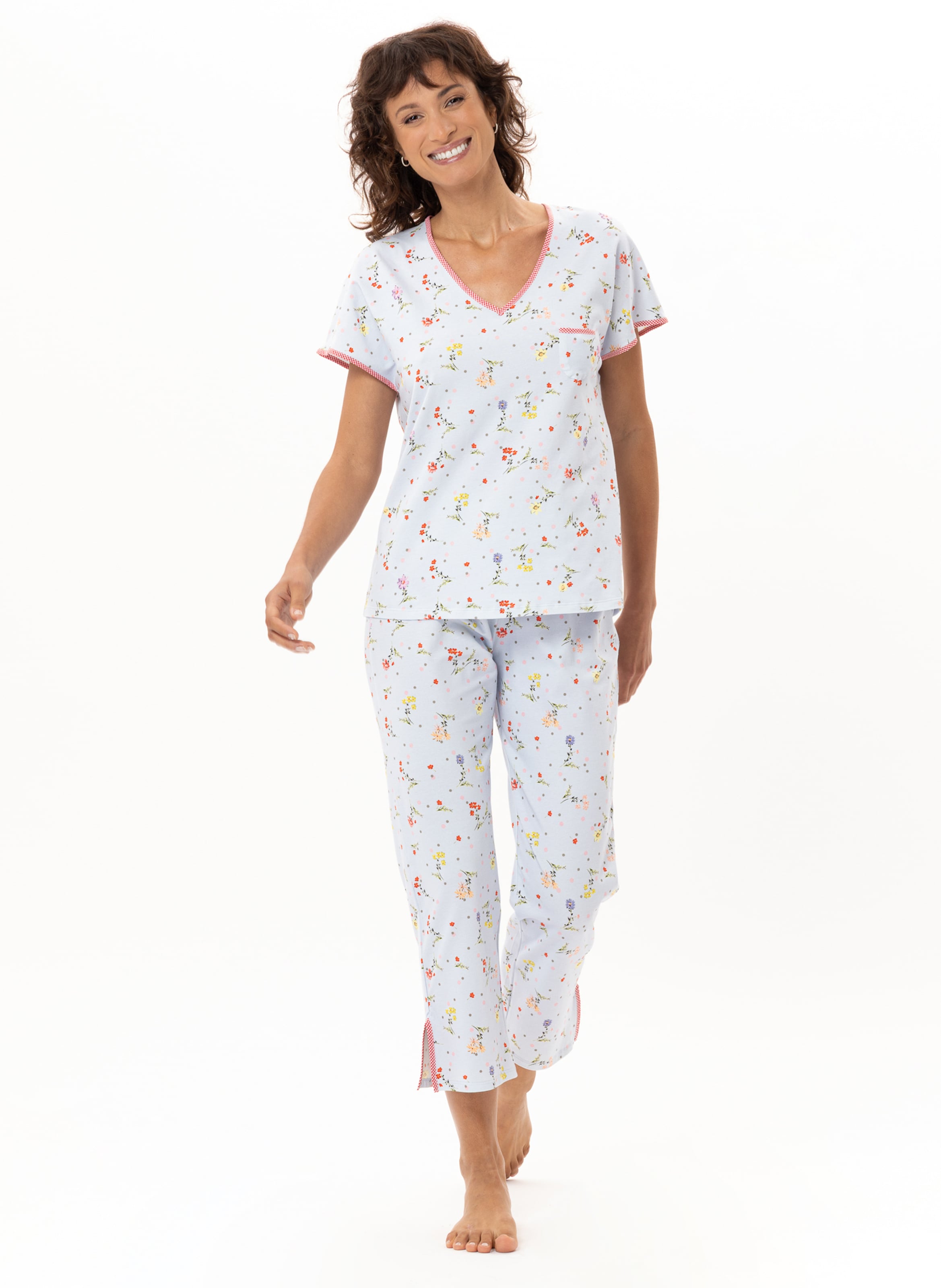 Pyjama en coton DAISY 202, LE CHAT