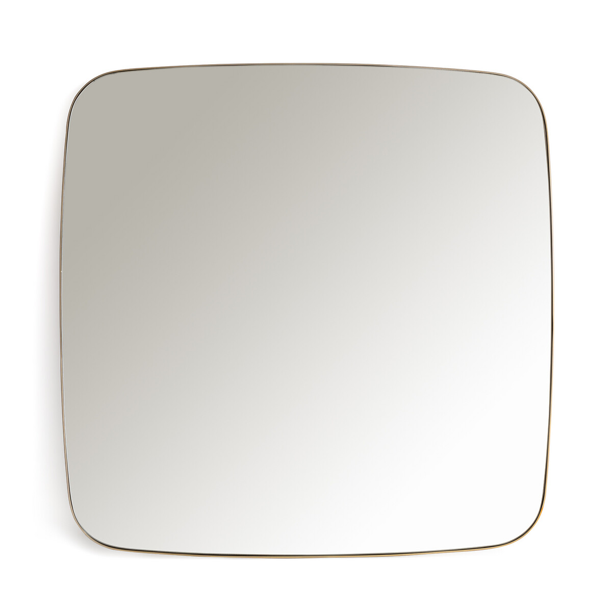 Miroir carré en métal H90 cm, Iodus