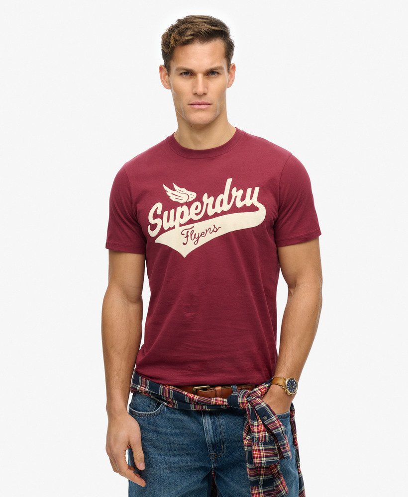 T-shirt Flyers Script, SUPERDRY