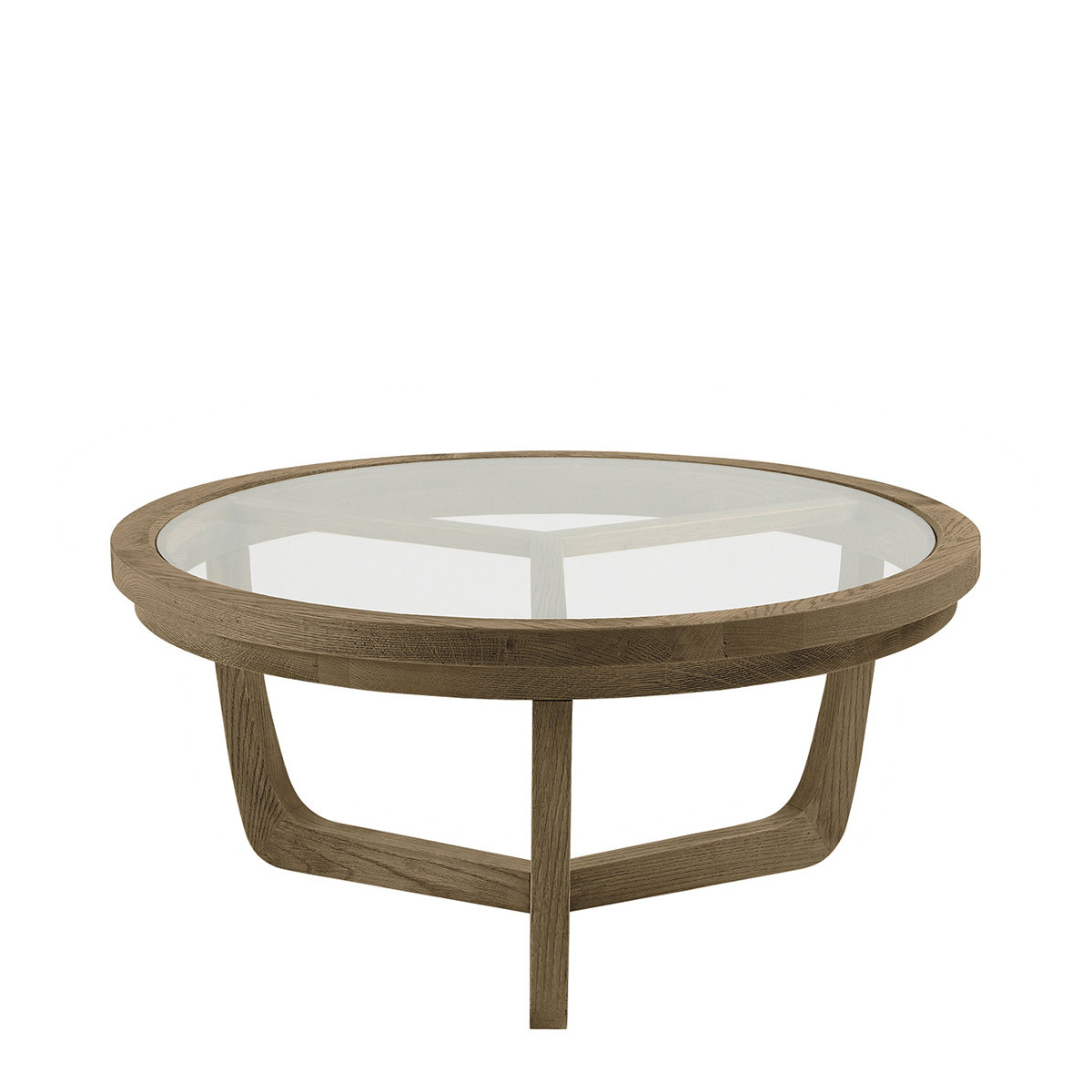 Table basse en chêne, BLANC D’IVOIRE