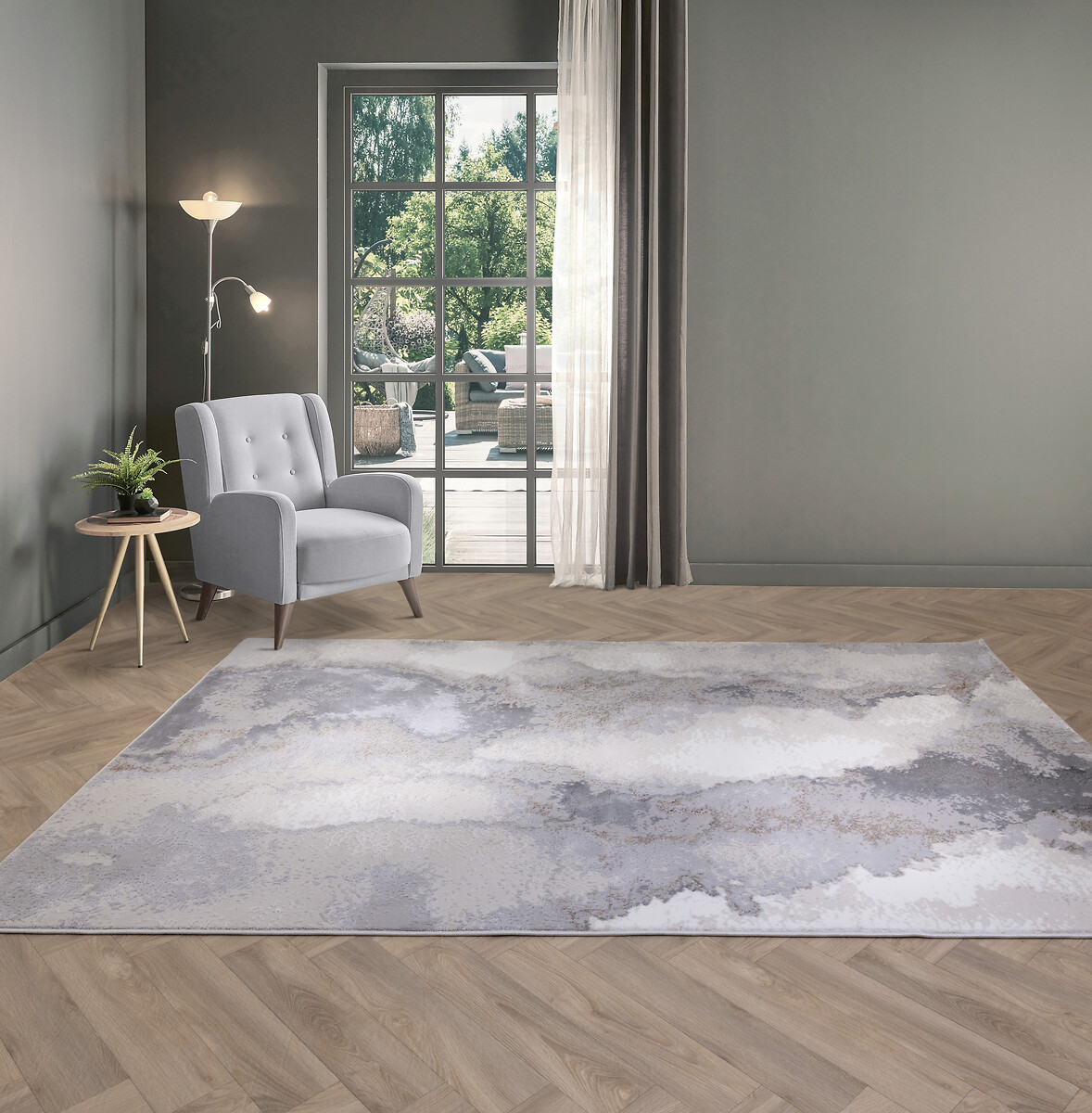 Soft Haze Lustre Rug, SO'HOME
