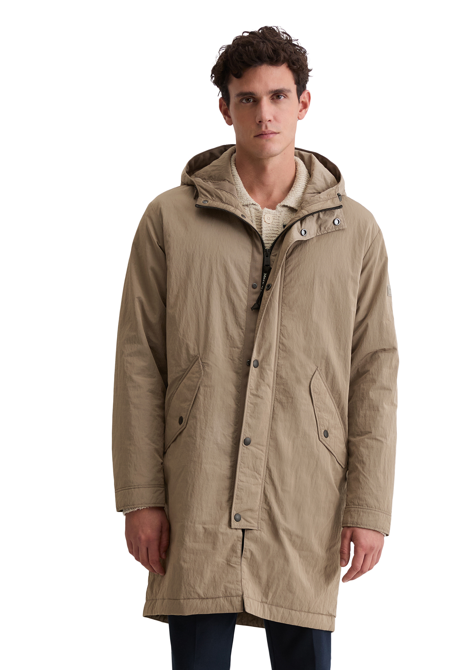 Parka regular avec un léger rembourrage, MARC O'POLO