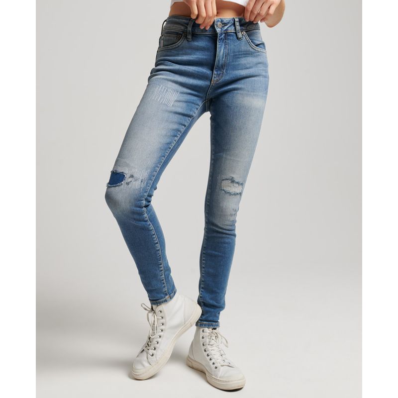 Jean skinny femme outlet soldes