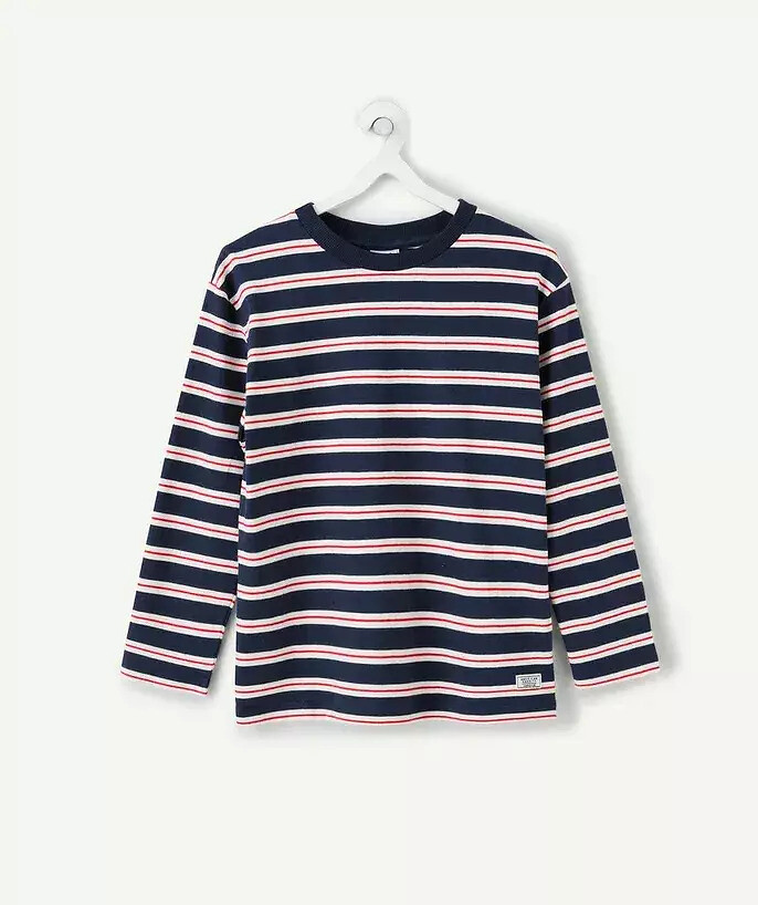 T-shirt manches longues rayé, TAPE A L'OEIL