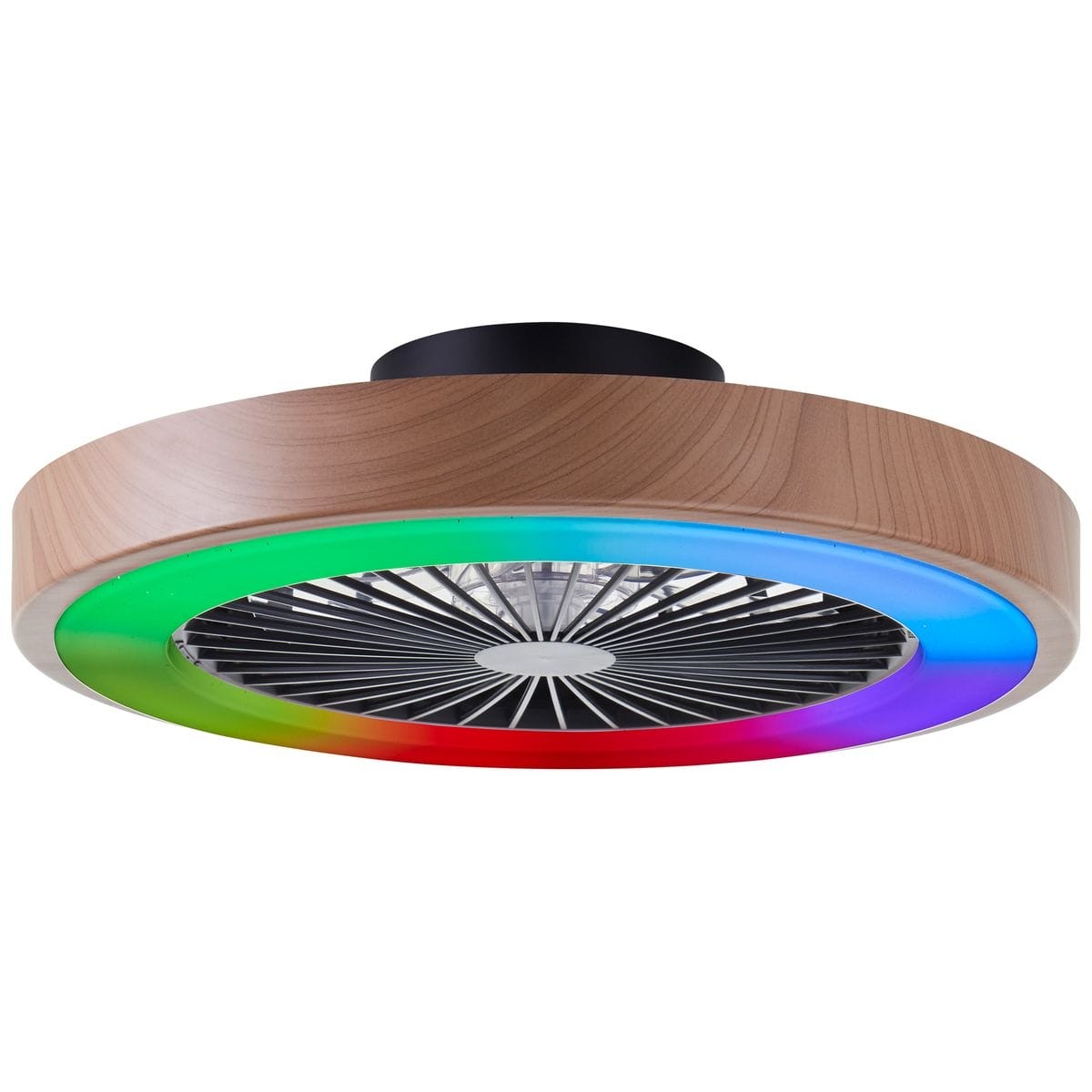 Ventilateur de Plafond SLIMLINE 40W LED 49cm Nature-, BRILLIANT