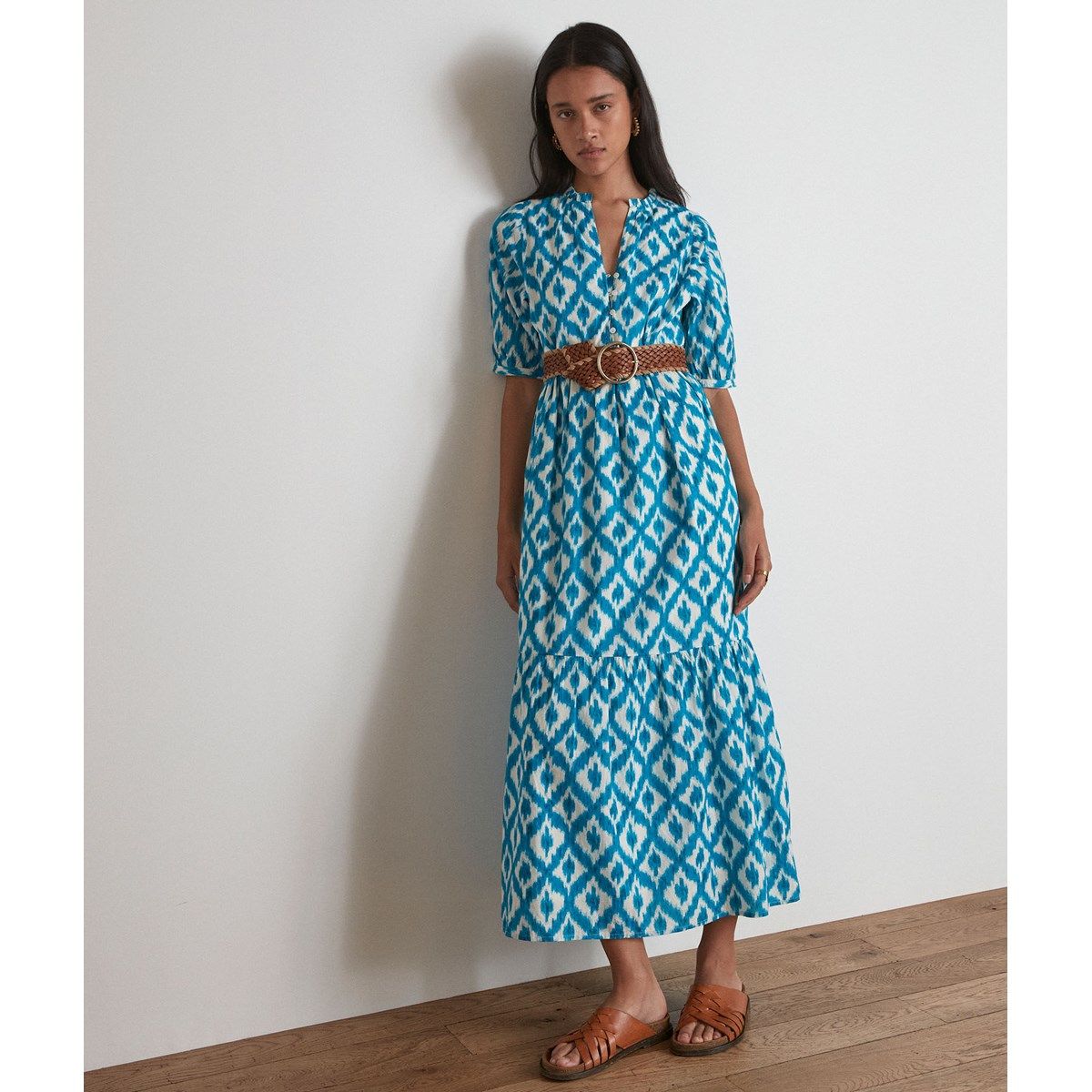 Robe charlie bleu c ladon Maison 123 La Redoute