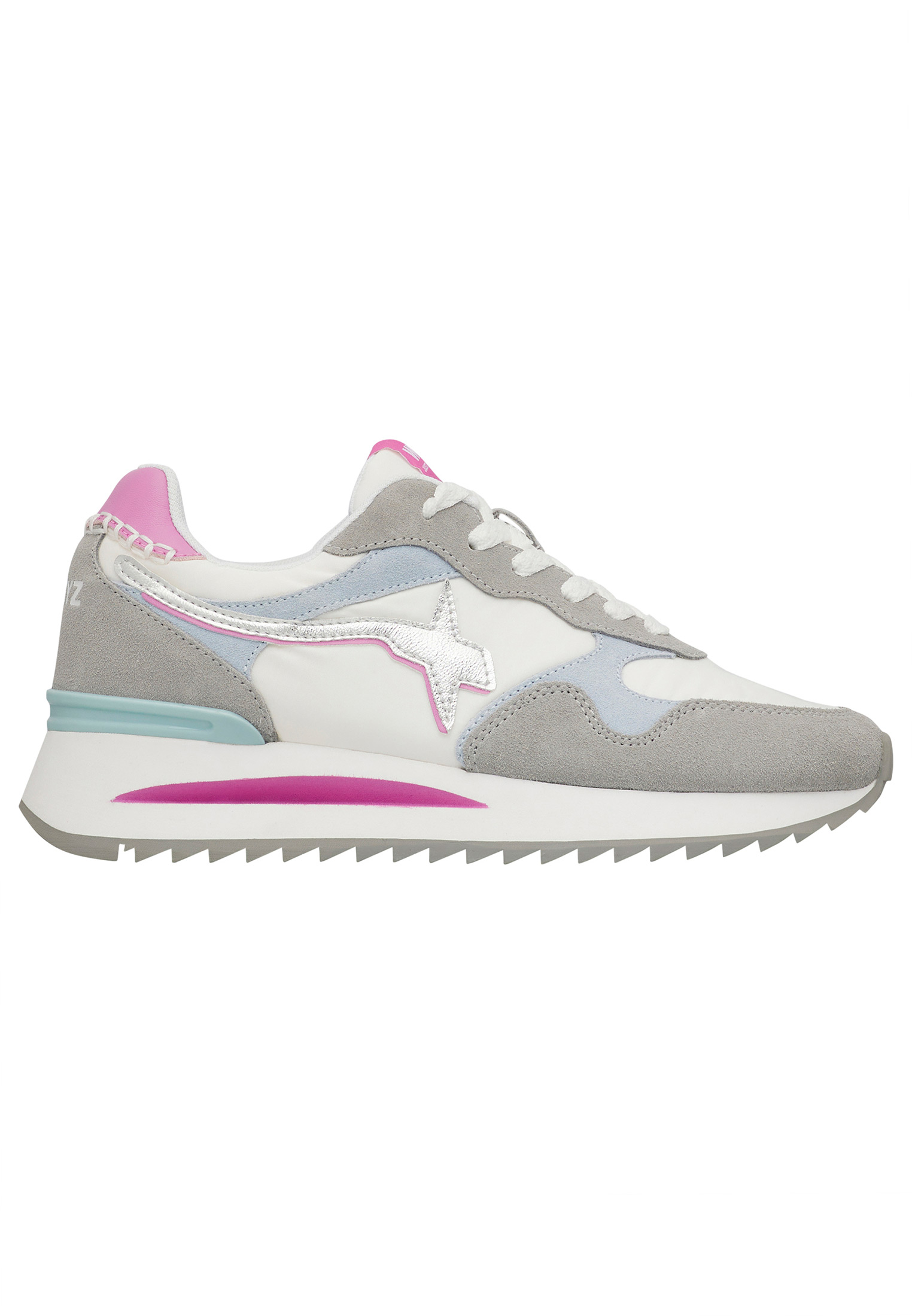 Sneakers en tissu technique et en daim YAK-W., W6YZ