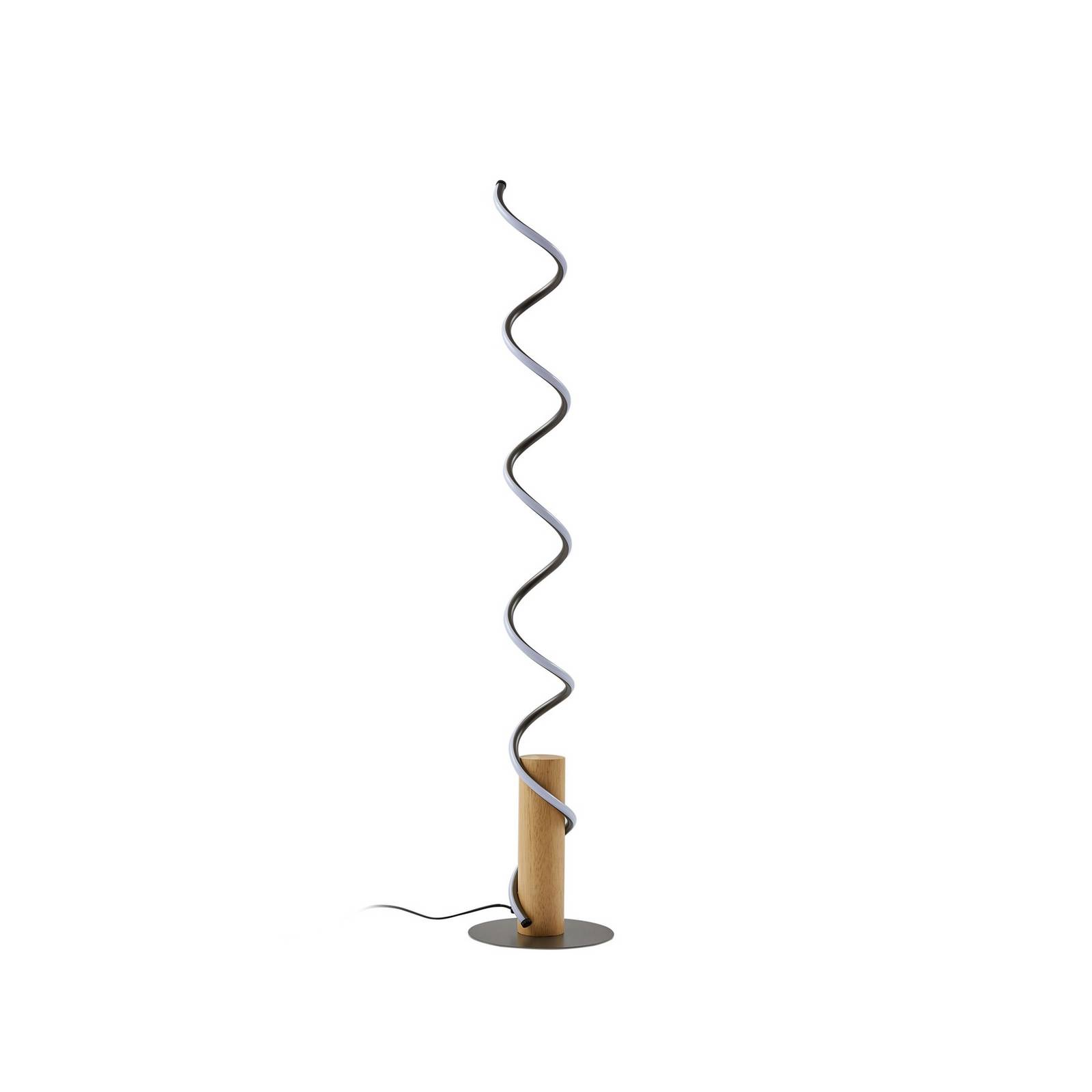 Lampadaire en aluminium traditionnelLED, LINDBY